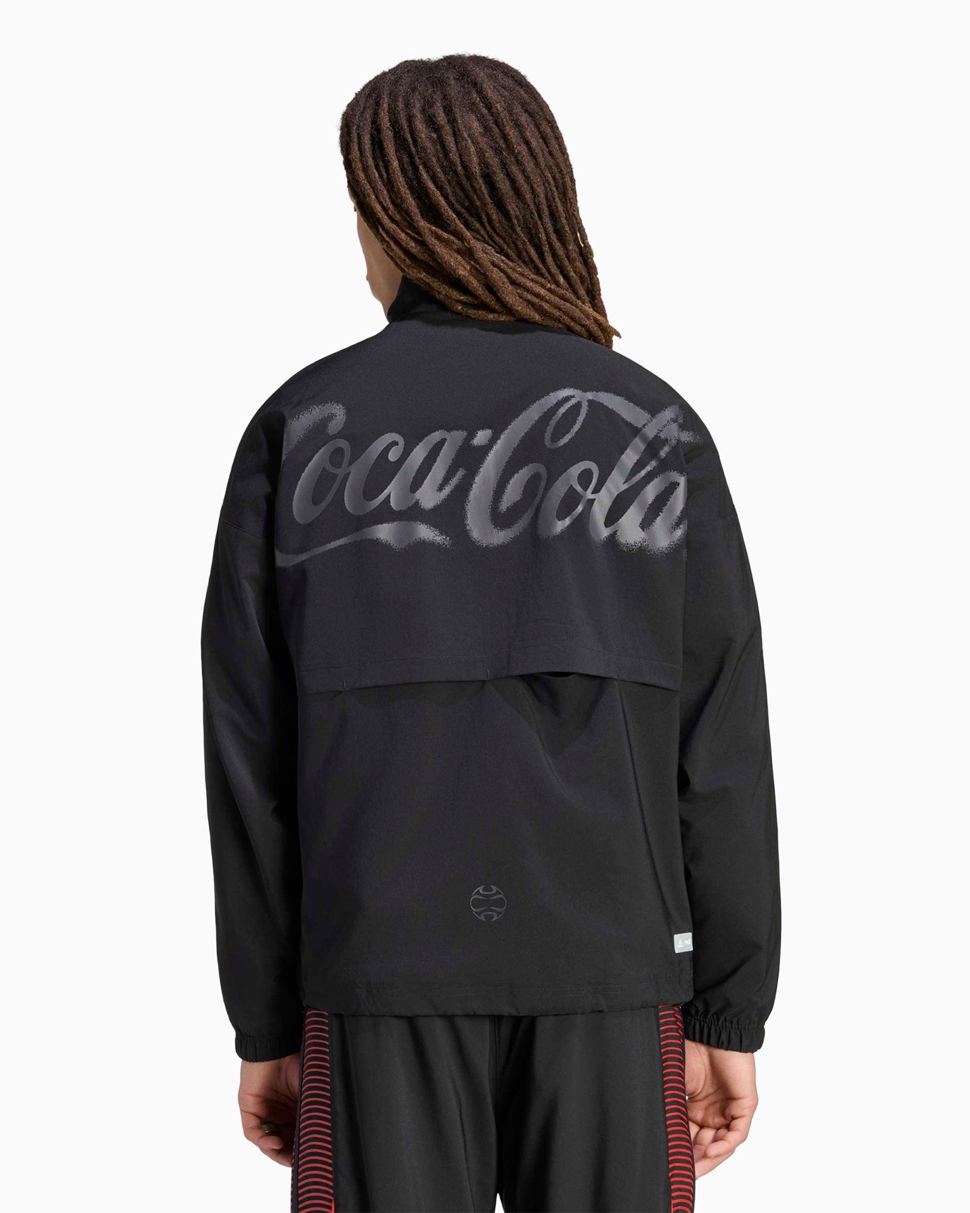 adidas Chaqueta de chandal con logo Relaxed adidas Originals x Coca - Cola Teamgeist para hombre