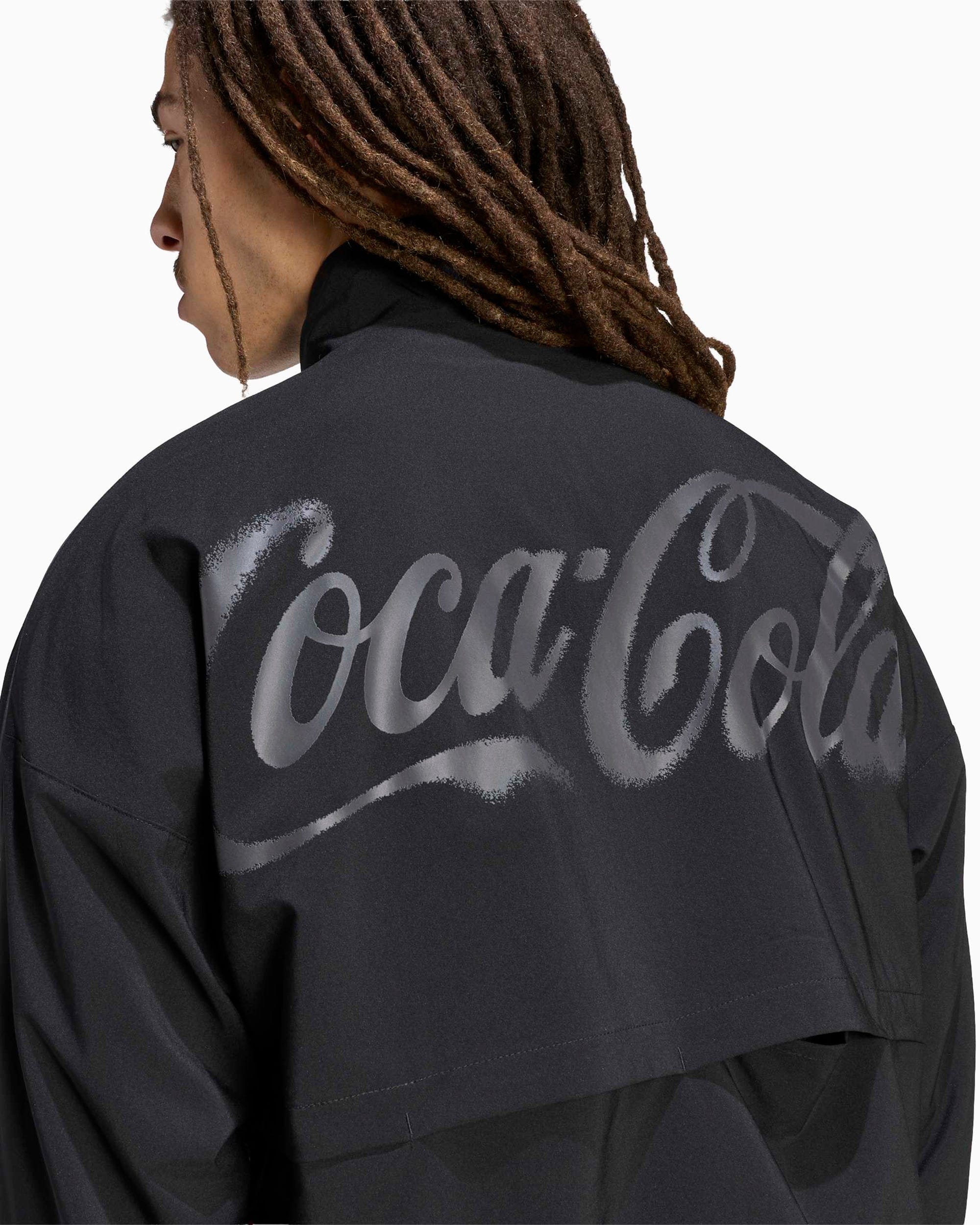adidas Chaqueta de chandal con logo Relaxed adidas Originals x Coca - Cola Teamgeist para hombre