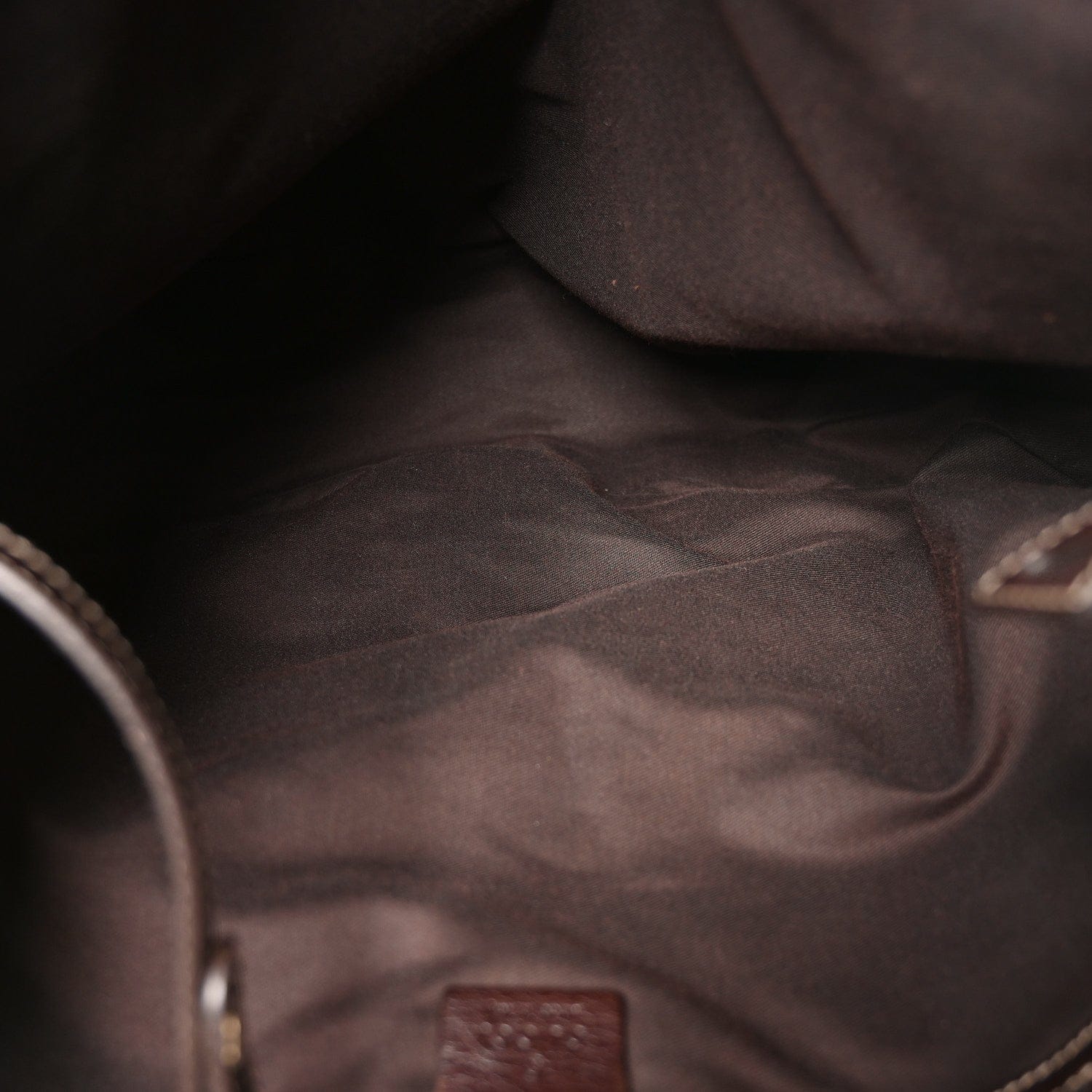 Gucci Monogram Medium Pelham Shoulder Bag Dark Brown