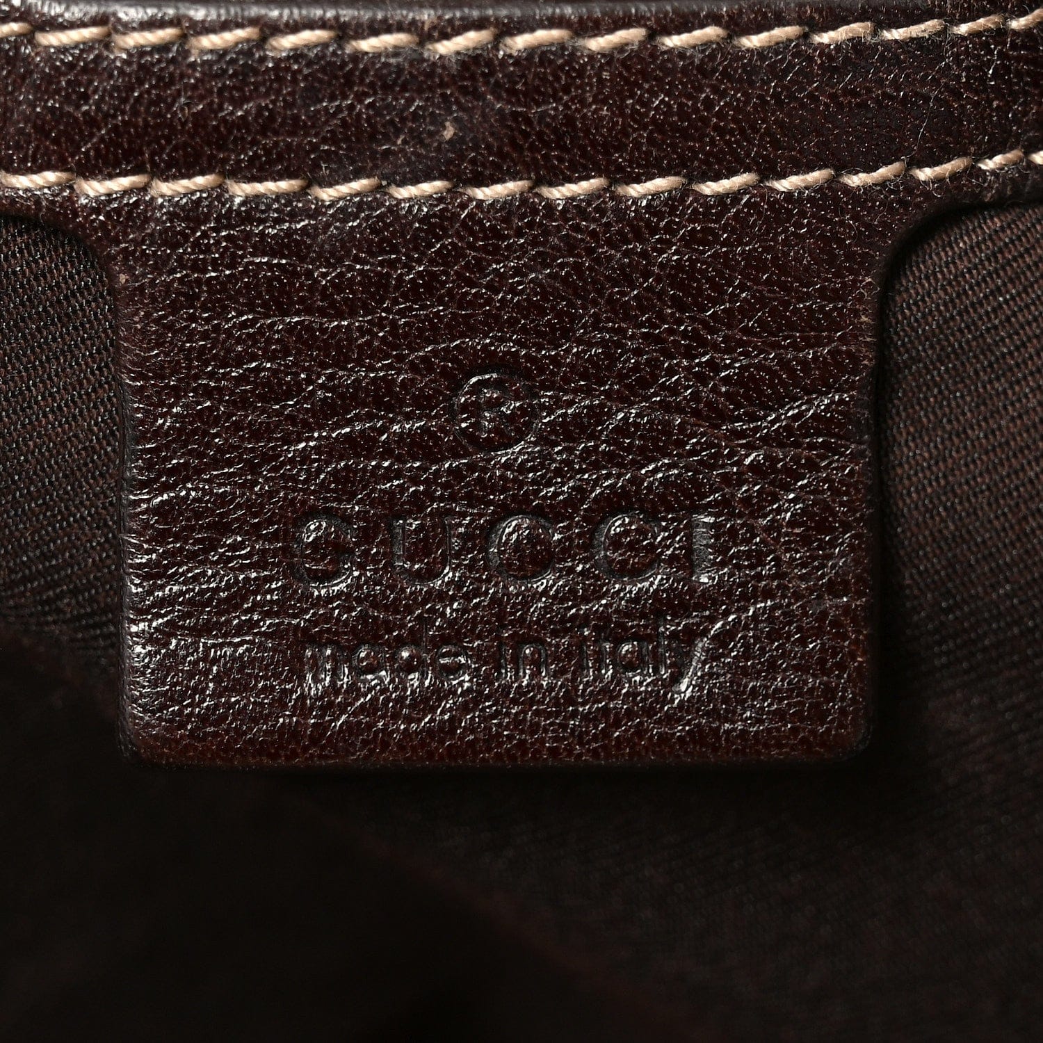 Gucci Monogram Medium Pelham Shoulder Bag Dark Brown