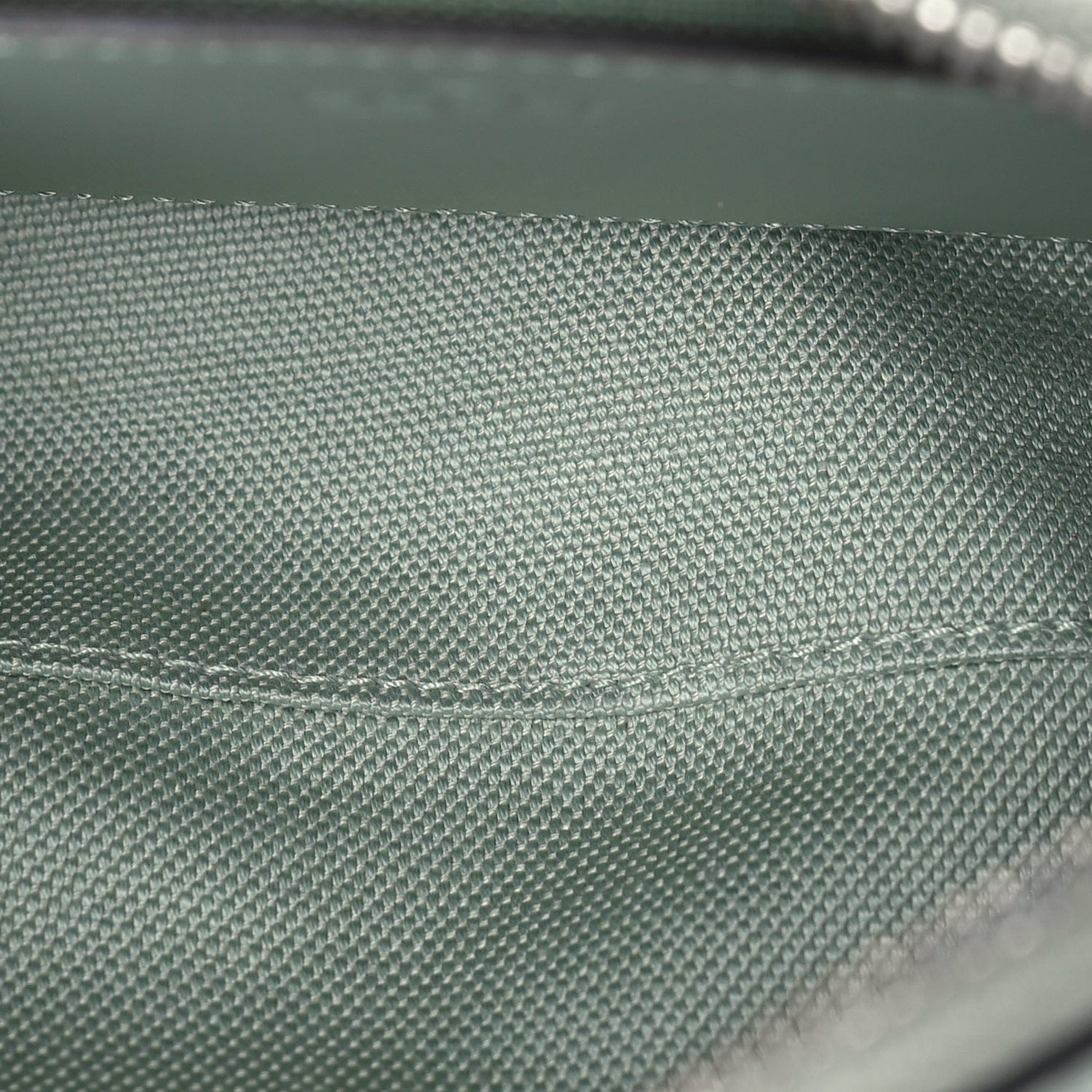 Gucci Denim GG Monogram Calfskin Small Shoulder Bag Pale Green