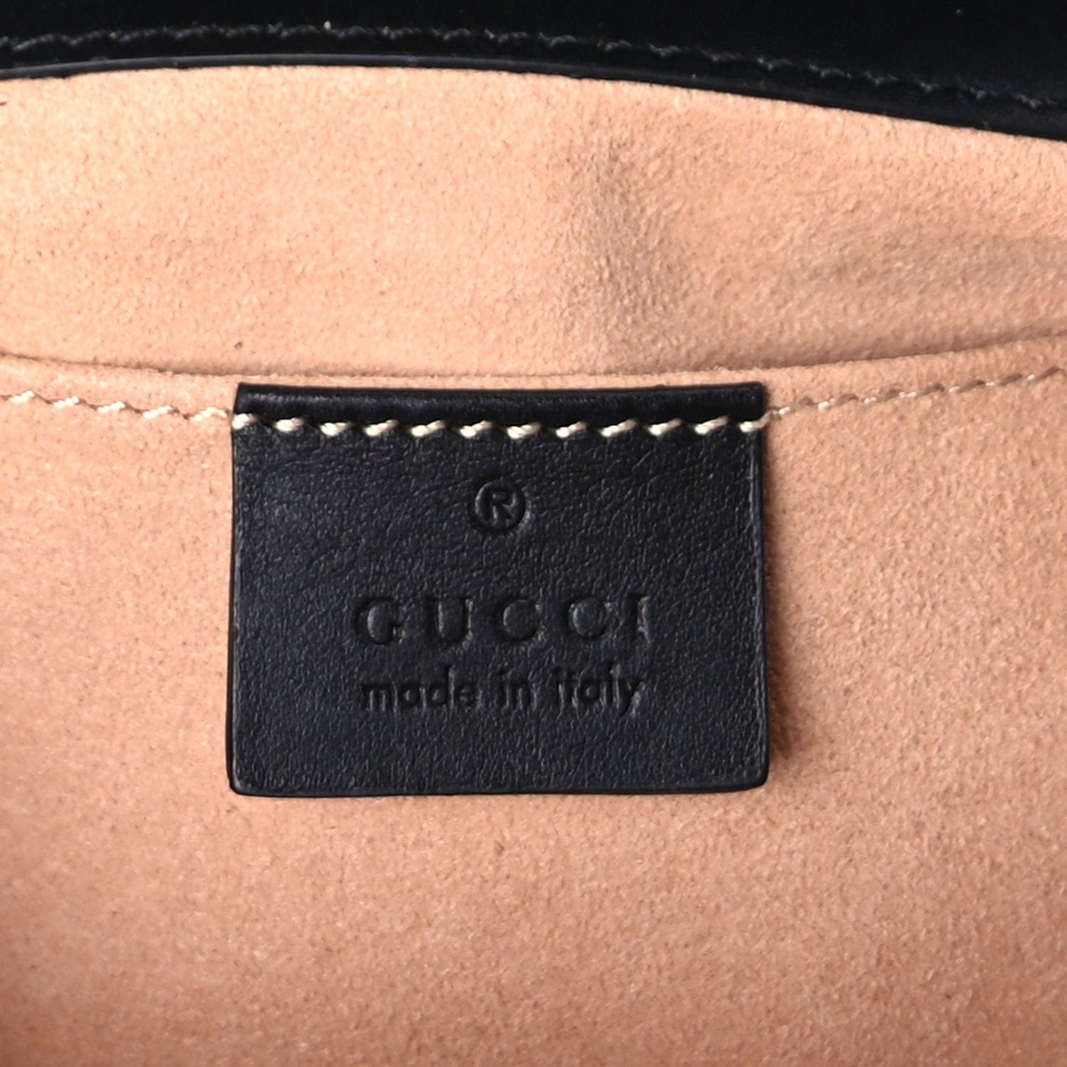Guccissima Small Padlock Shoulder Bag Black