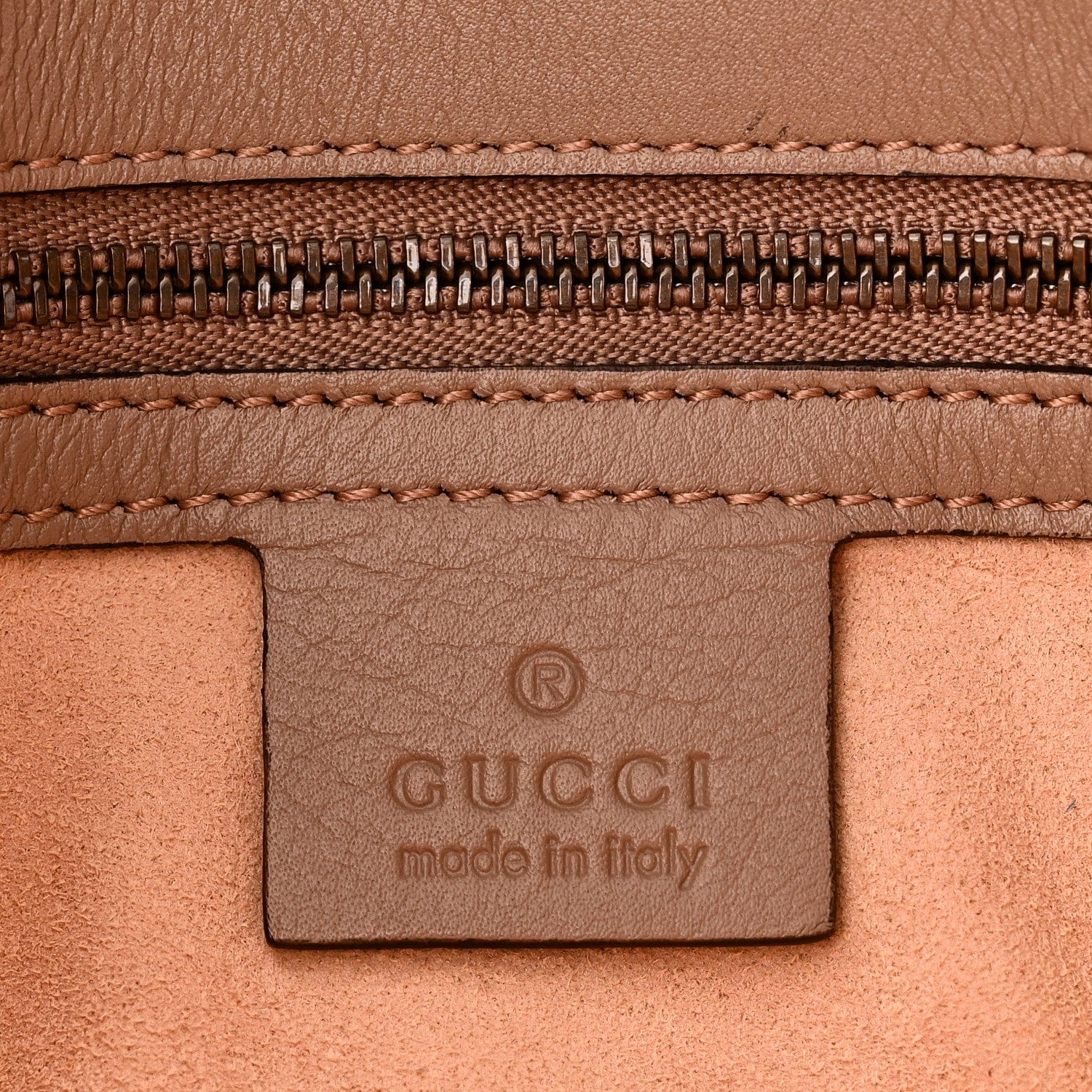 Gucci Calfskin Matelasse Studded Small Pearly GG Marmont Shoulder Bag Porcelain Rose