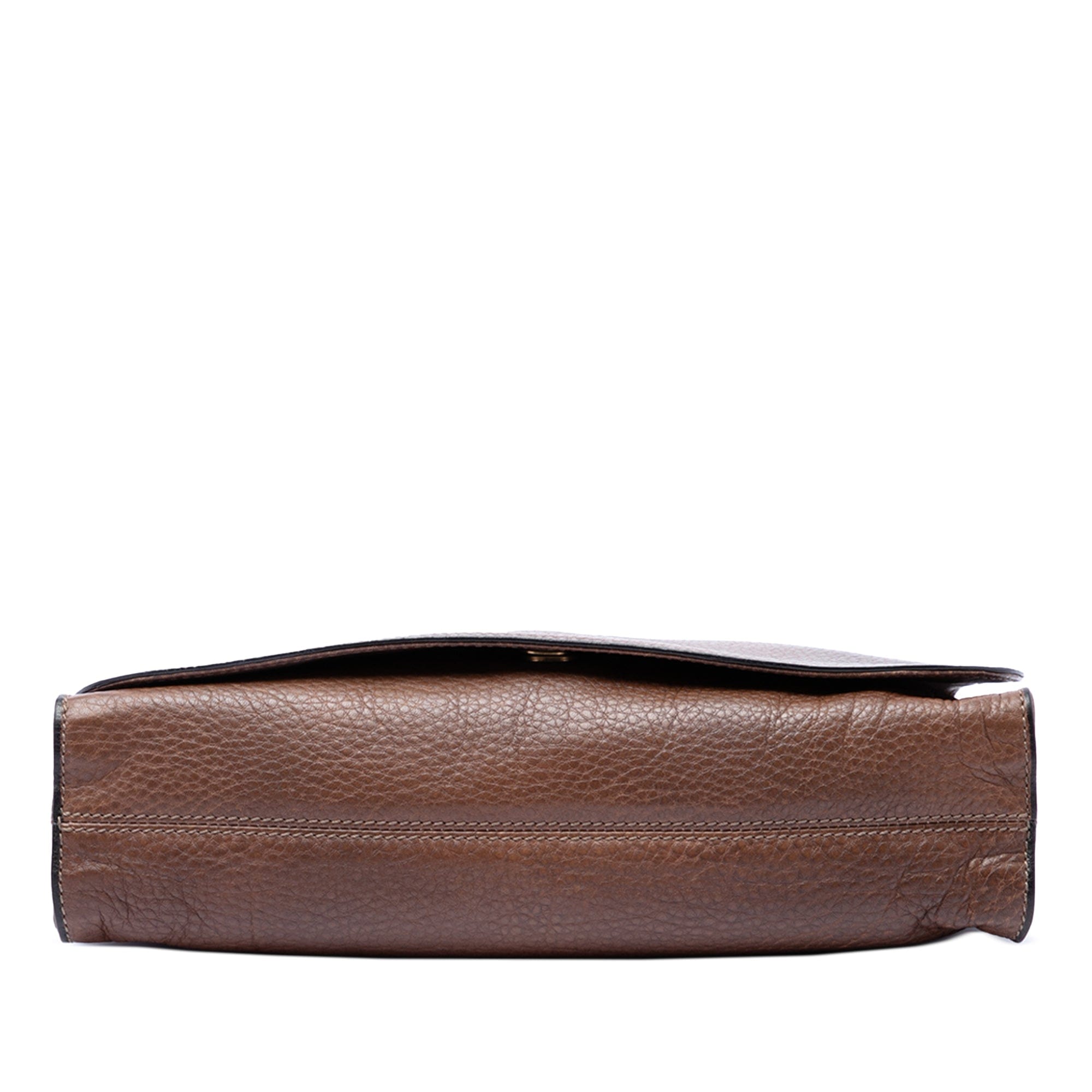 Gucci Grained Calfskin Harness Shoulder Bag