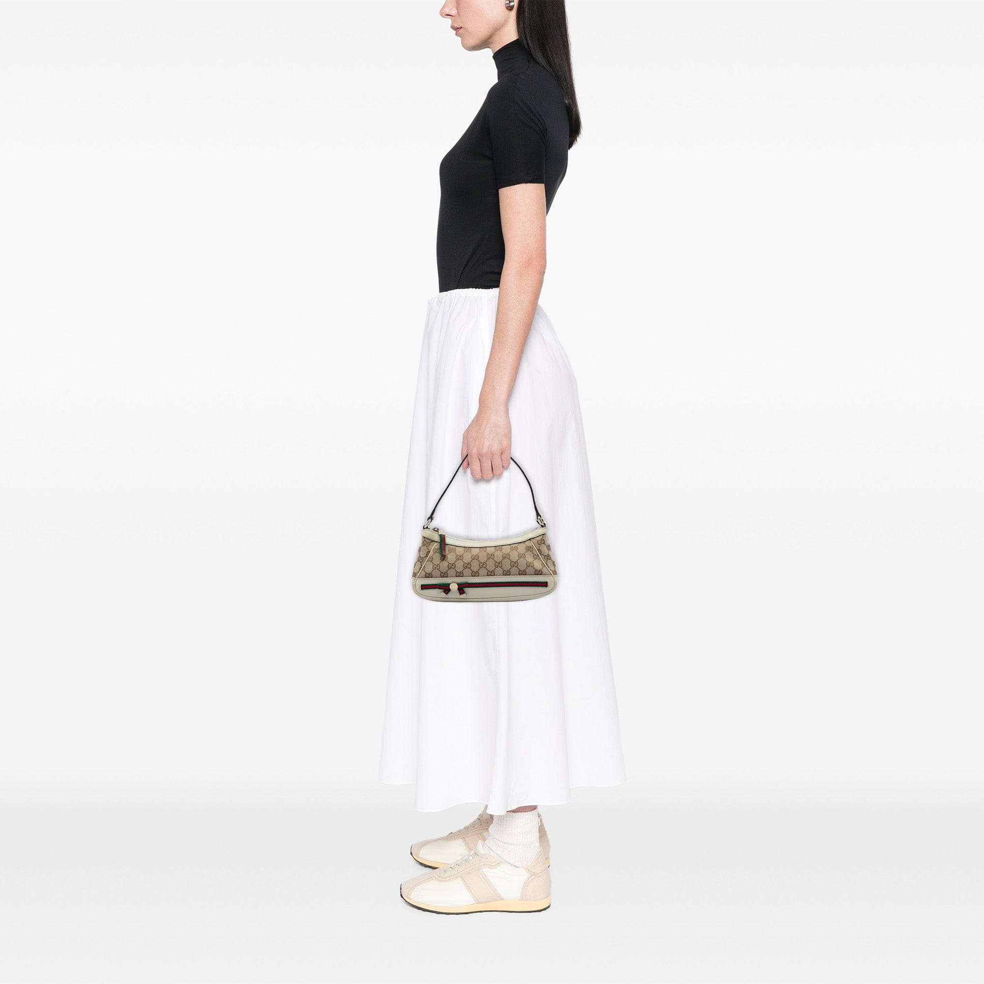Gucci GG Canvas Web Mayfair Shoulder Bag