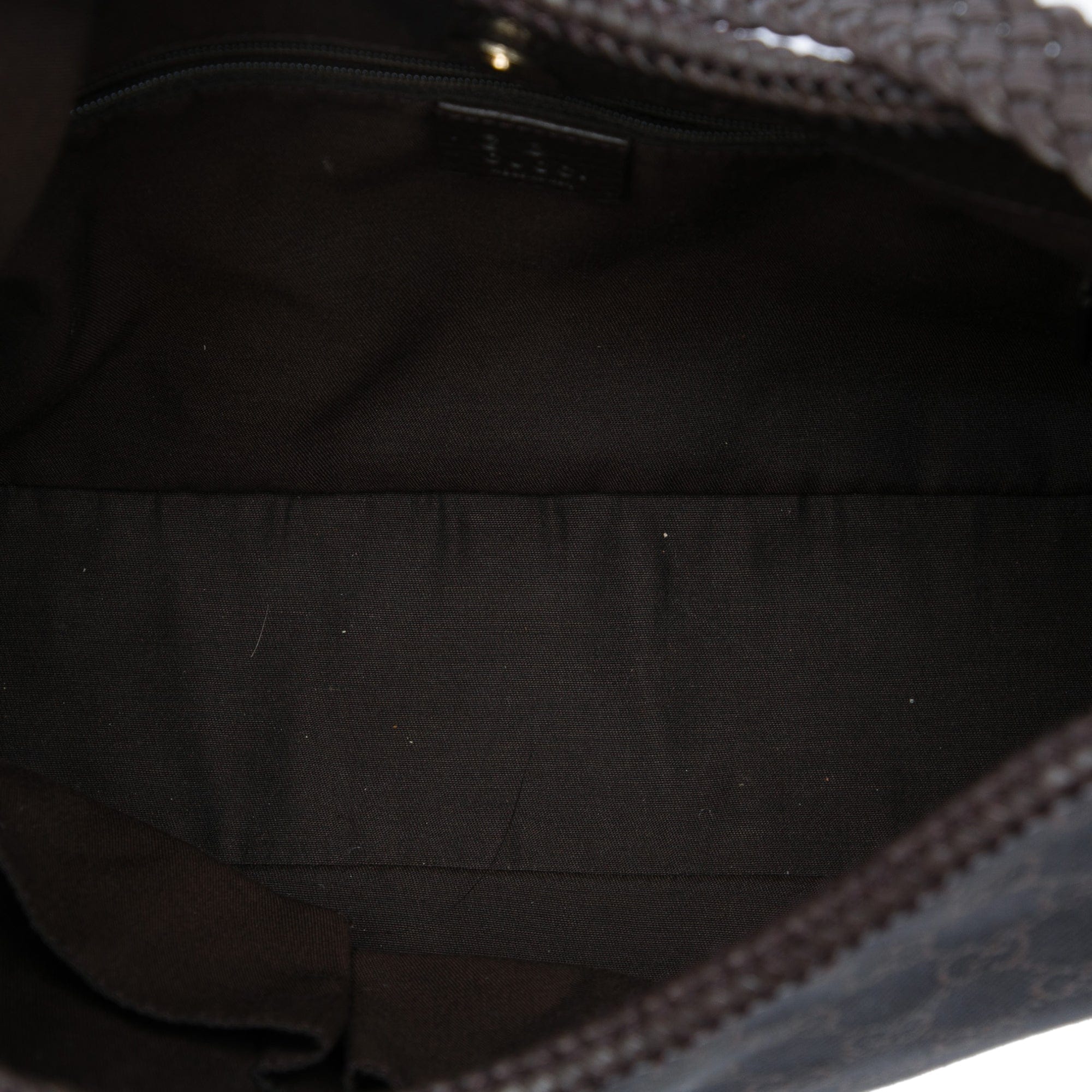 Gucci Medium GG Denim Marrakech Shoulder Bag