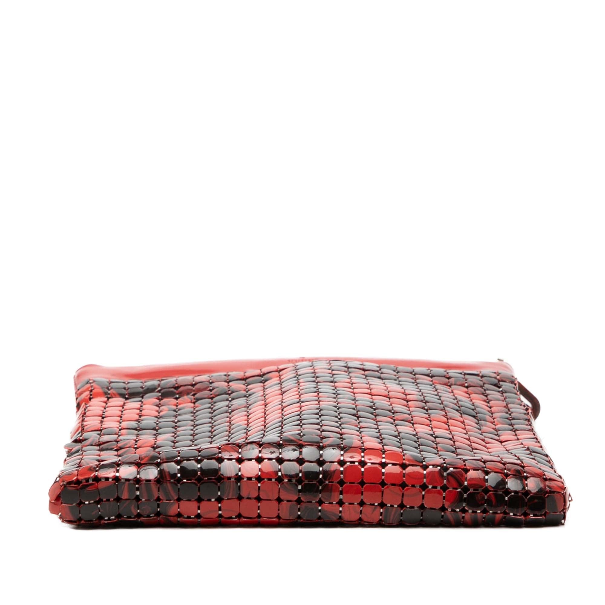 Gucci Metal Abstact Lava Chainmail Shoulder Bag