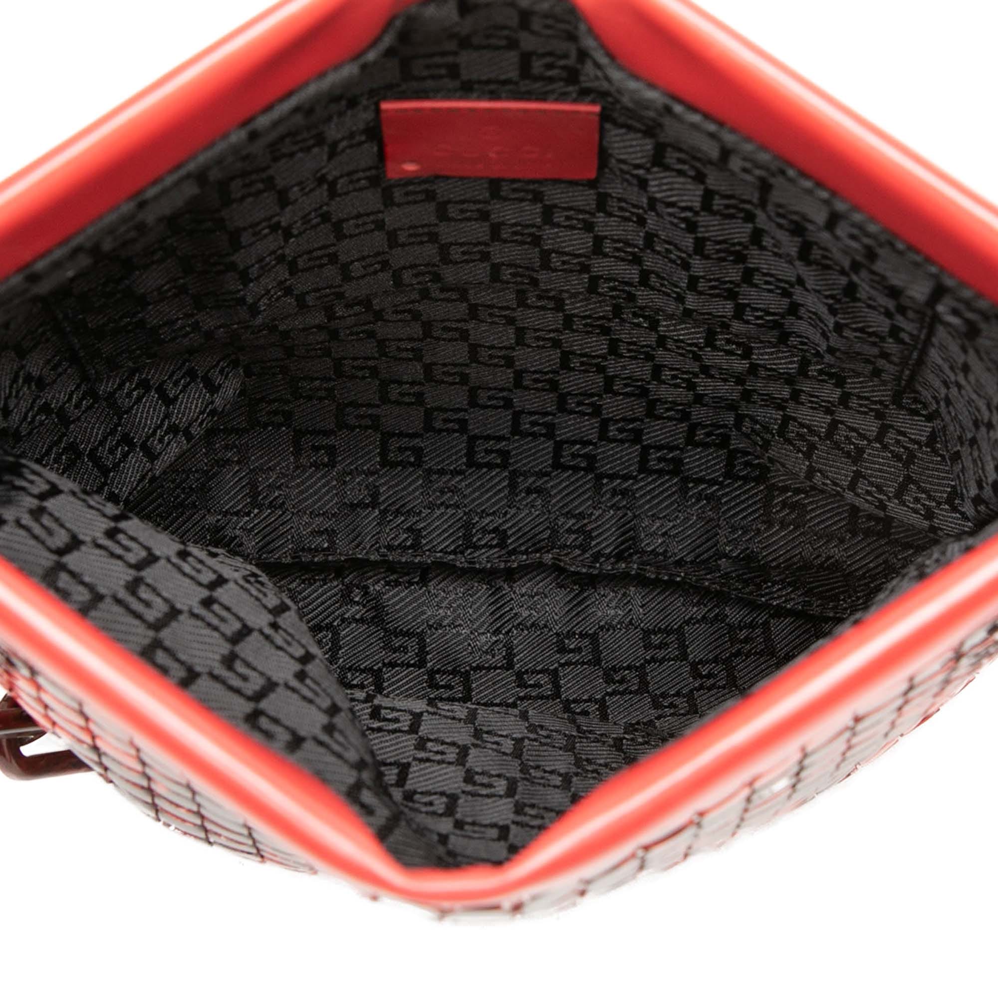 Gucci Metal Abstact Lava Chainmail Shoulder Bag
