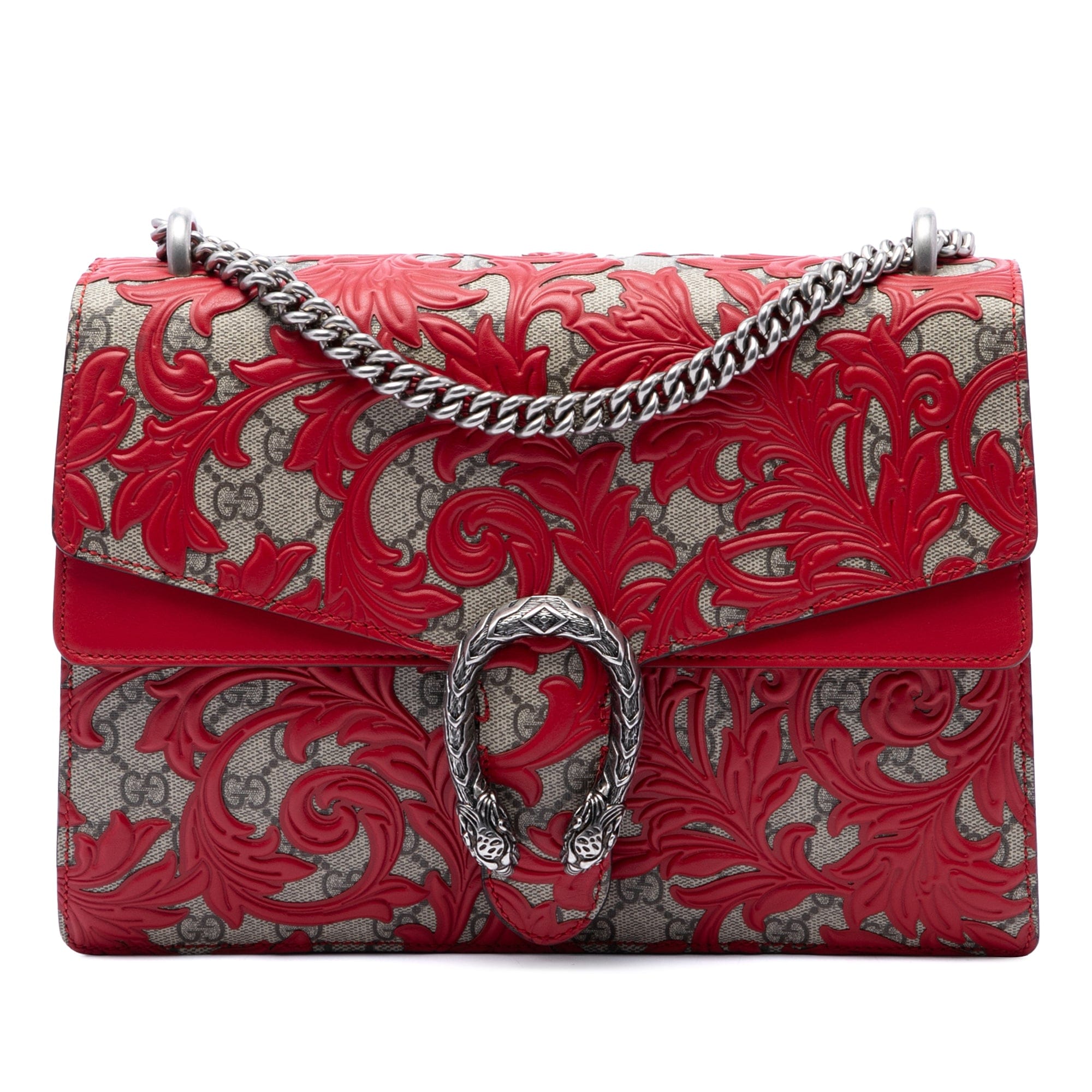 Gucci Medium GG Supreme Arabesque Dionysus Shoulder Bag