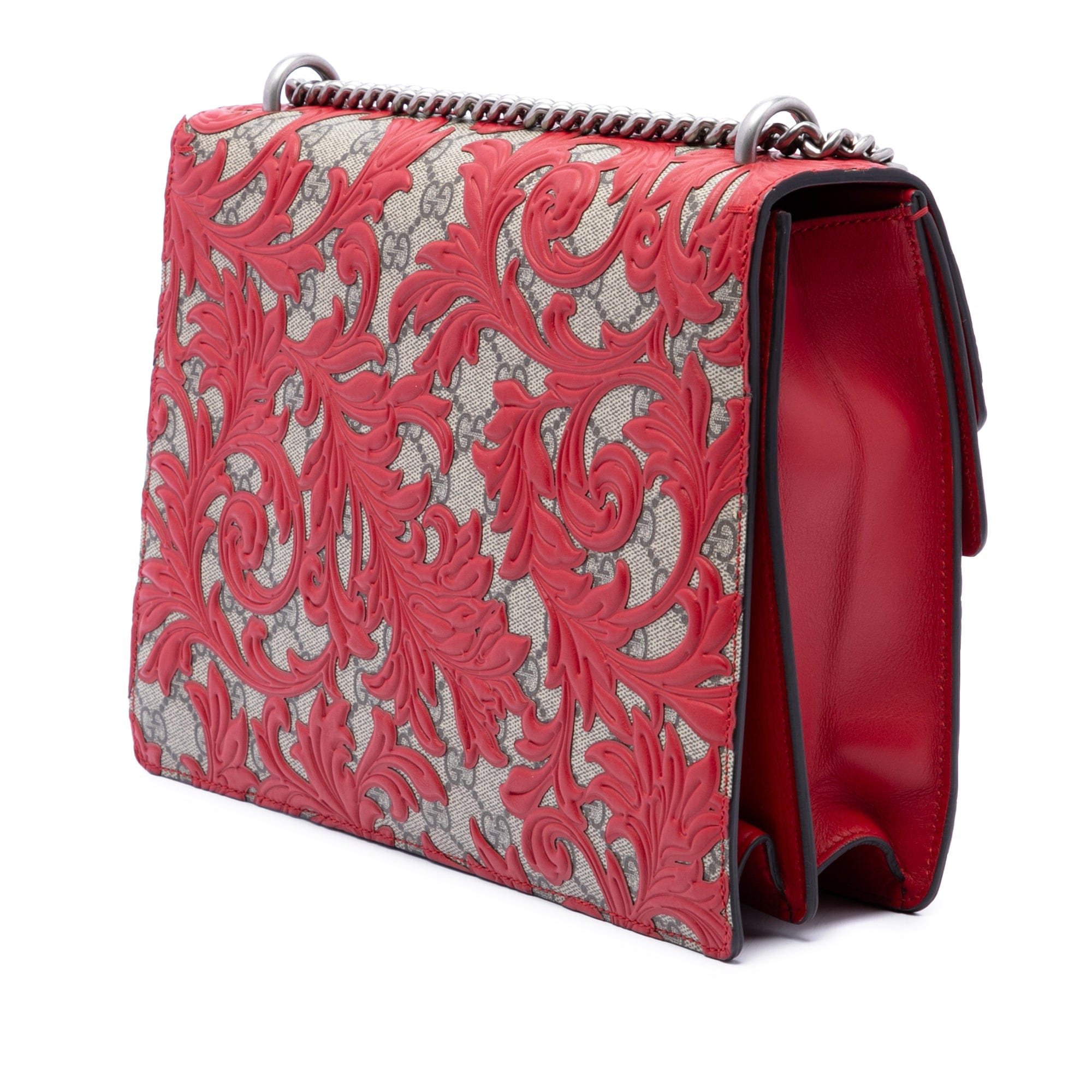 Gucci Medium GG Supreme Arabesque Dionysus Shoulder Bag