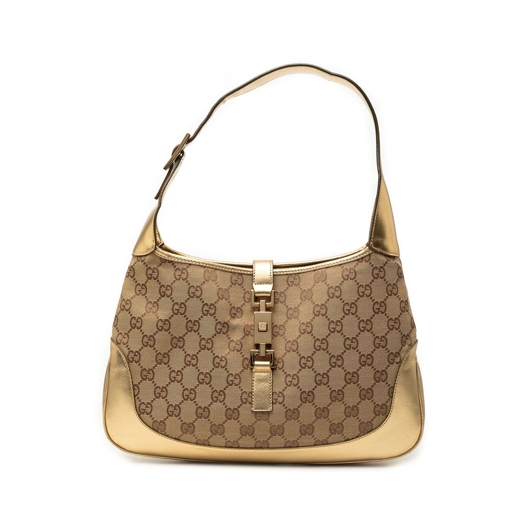 Gucci GG Canvas Jackie Shoulder Bag