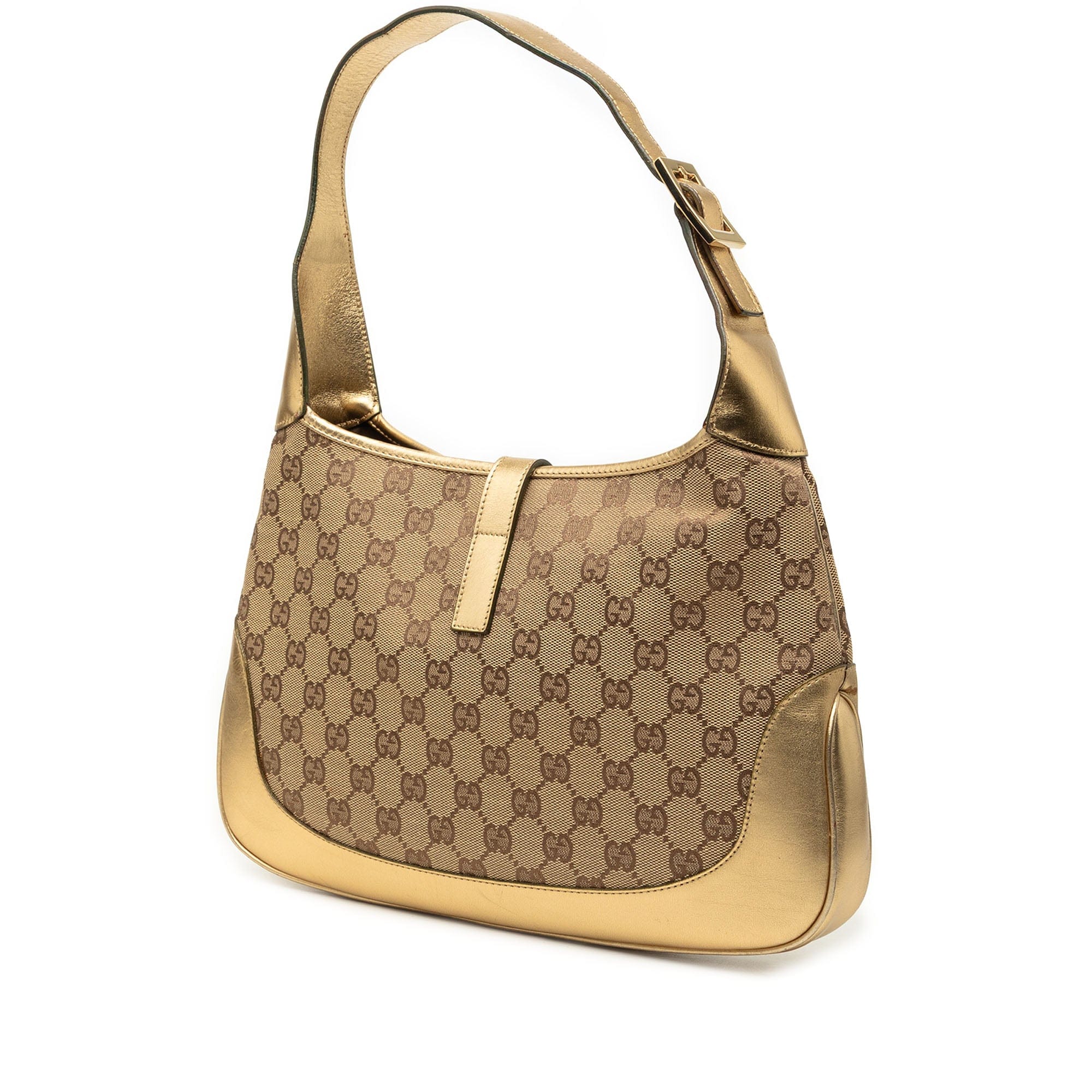 Gucci GG Canvas Jackie Shoulder Bag