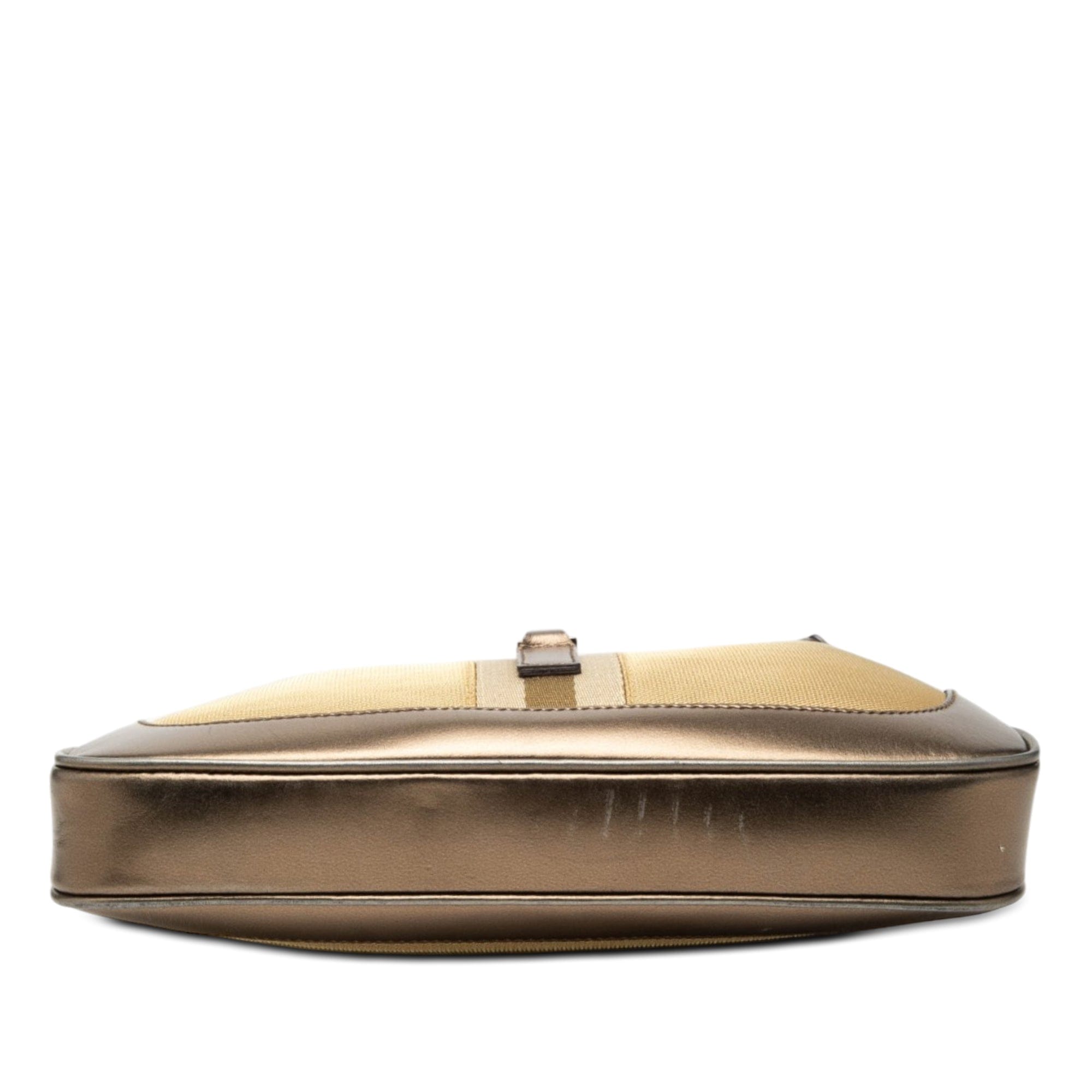 Gucci Canvas Web Jackie Shoulder Bag