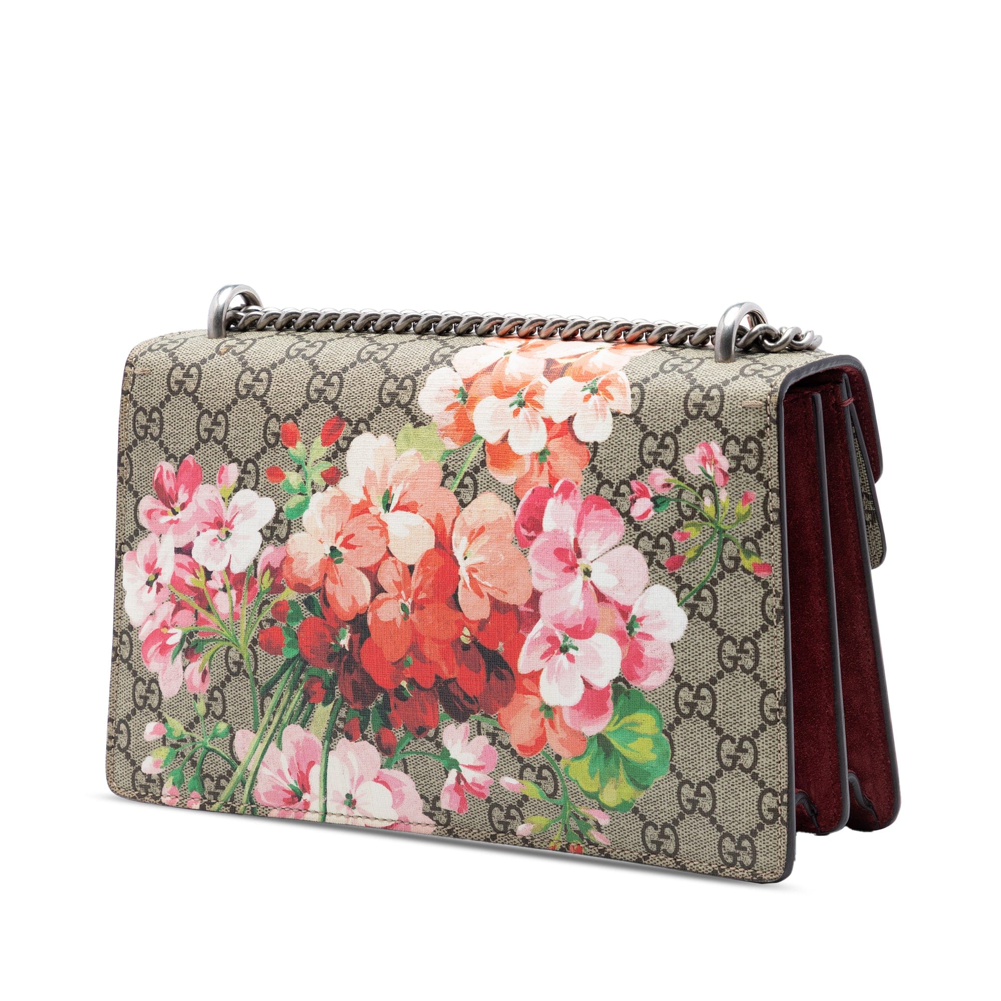 Gucci Medium GG Supreme Blooms Dionysus Shoulder Bag