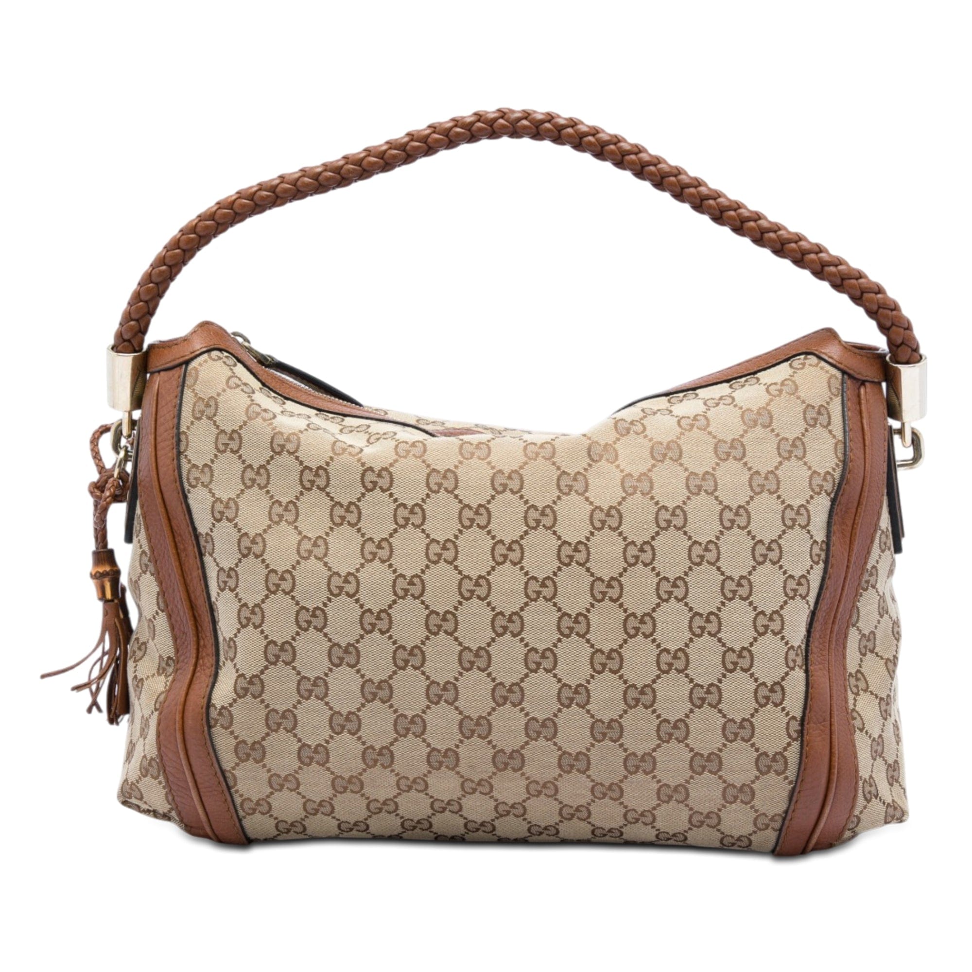 Gucci Medium GG Canvas Bella Shoulder Bag