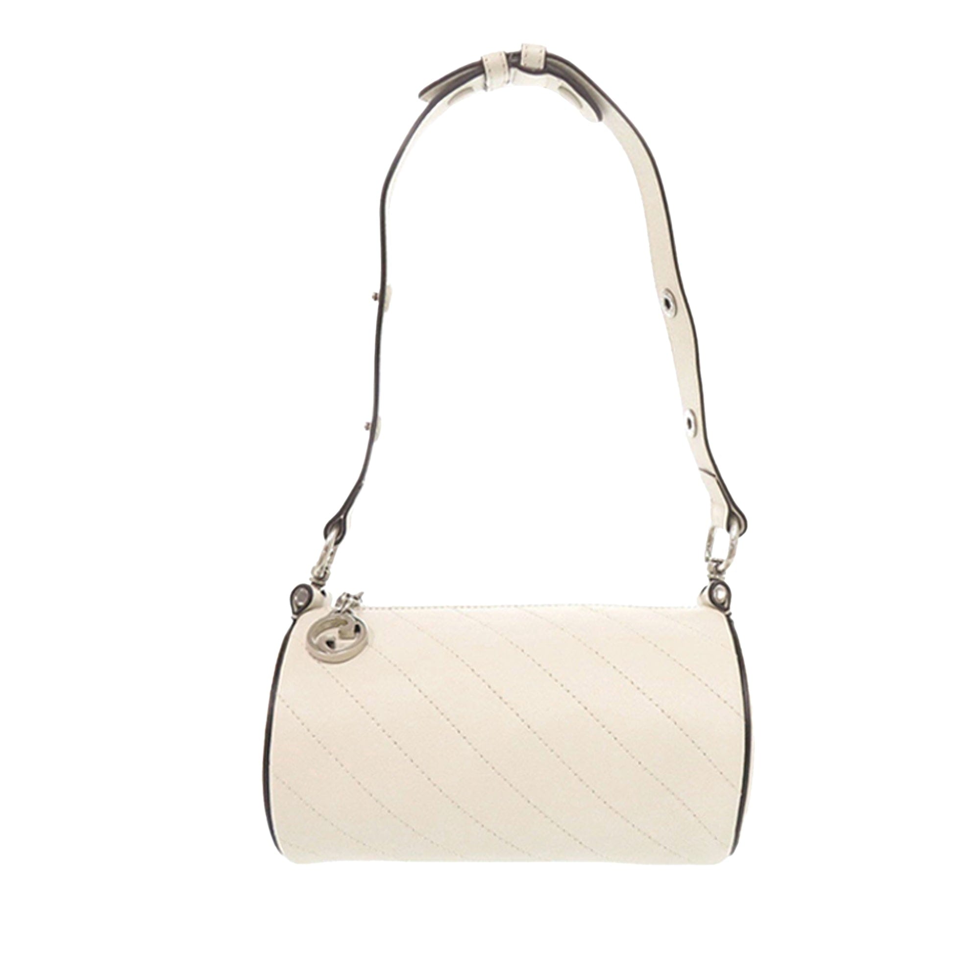 Gucci Mini Leather Blondie Barrel Shoulder Bag