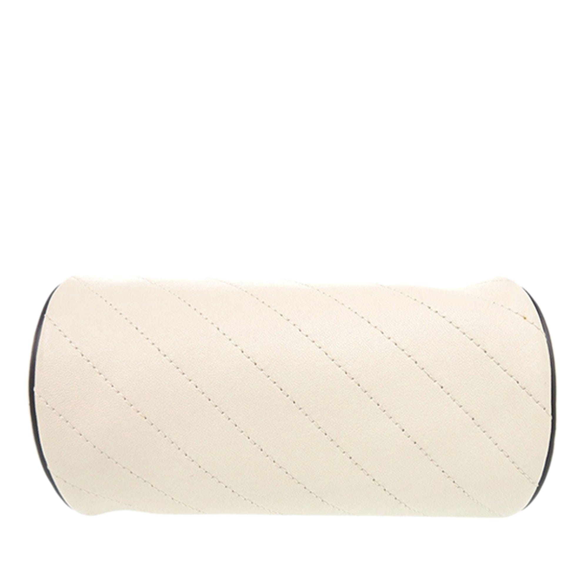 Gucci Mini Leather Blondie Barrel Shoulder Bag