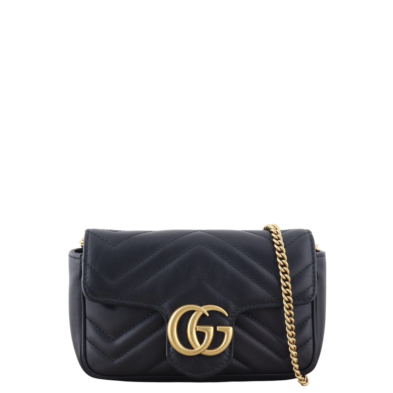 Gucci GG Marmont Matelasse Super Mini Shoulder Bag