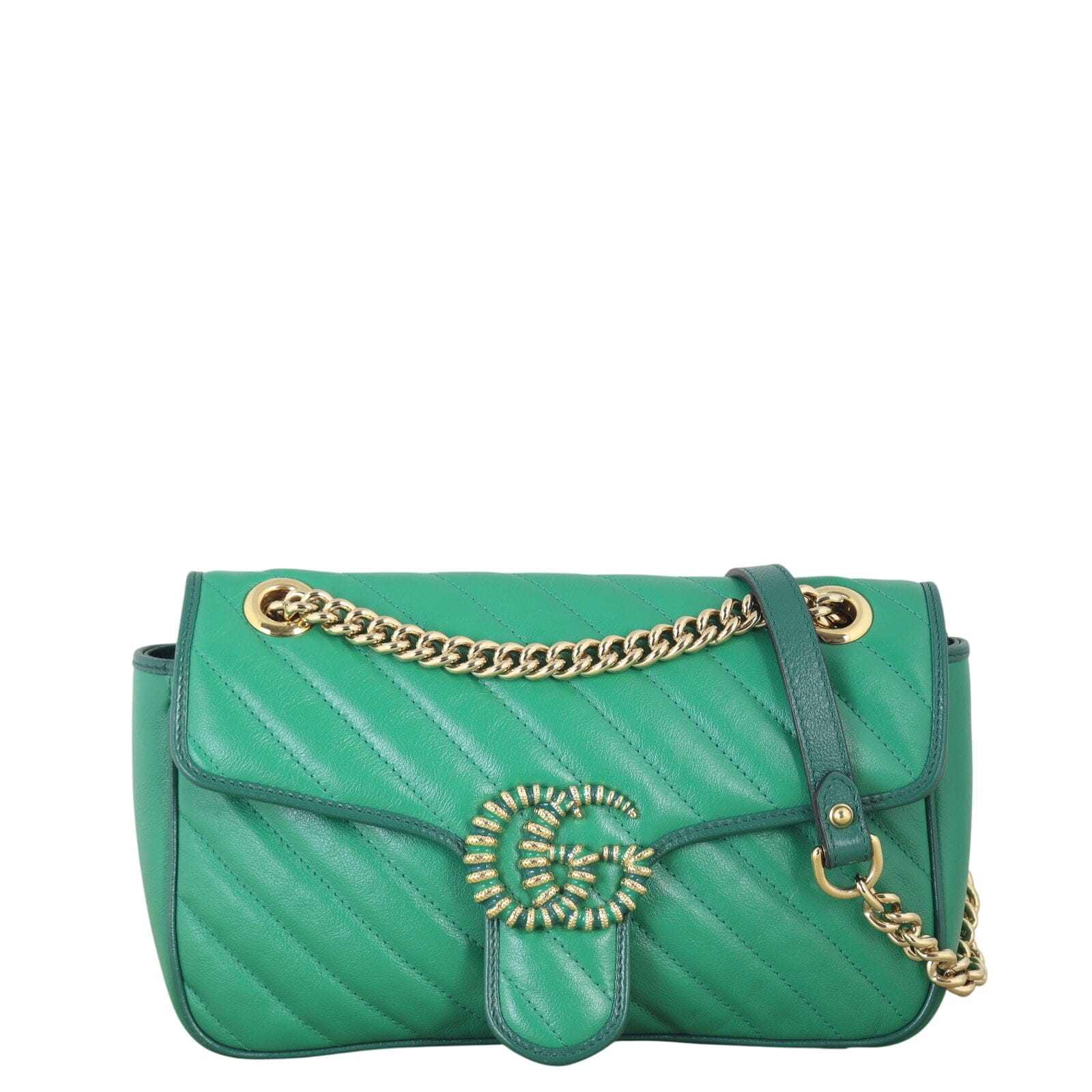 Gucci GG Marmont Matelasse Small Torchon Shoulder Bag