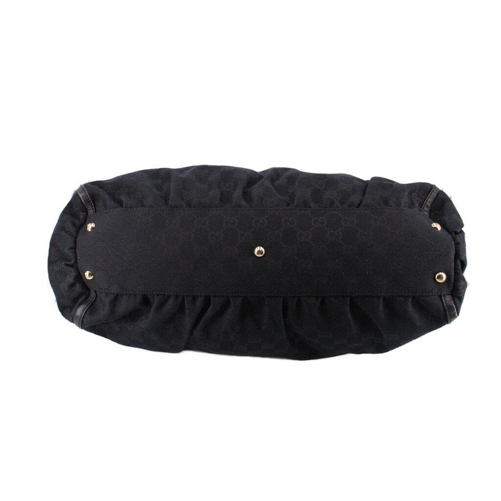 Gucci ABBEY D - RING SHOULDER BAGS BLACK