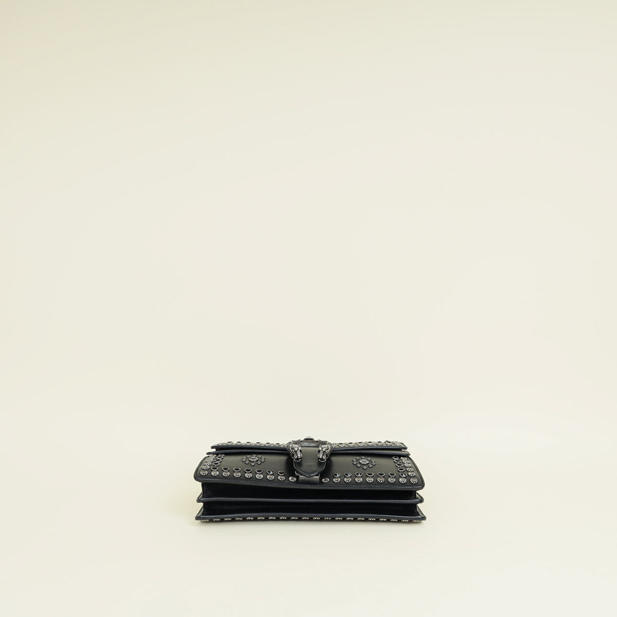 Gucci Black Dionysus Studded Medium Shoulder Bag