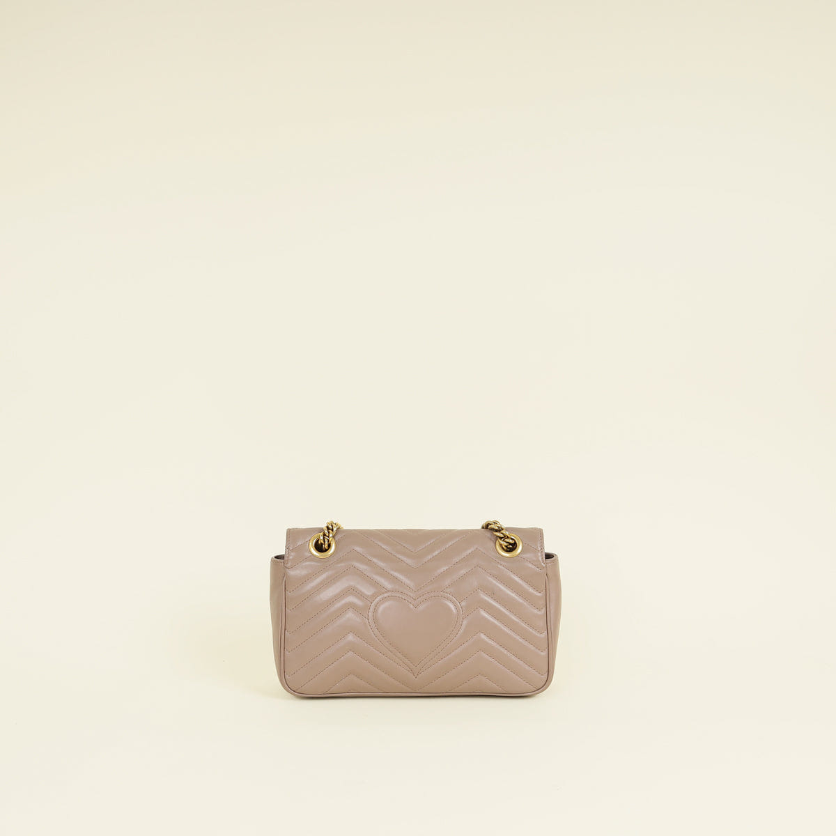 Gucci Porcelain Rose GG Marmont Medium Shoulder Bag
