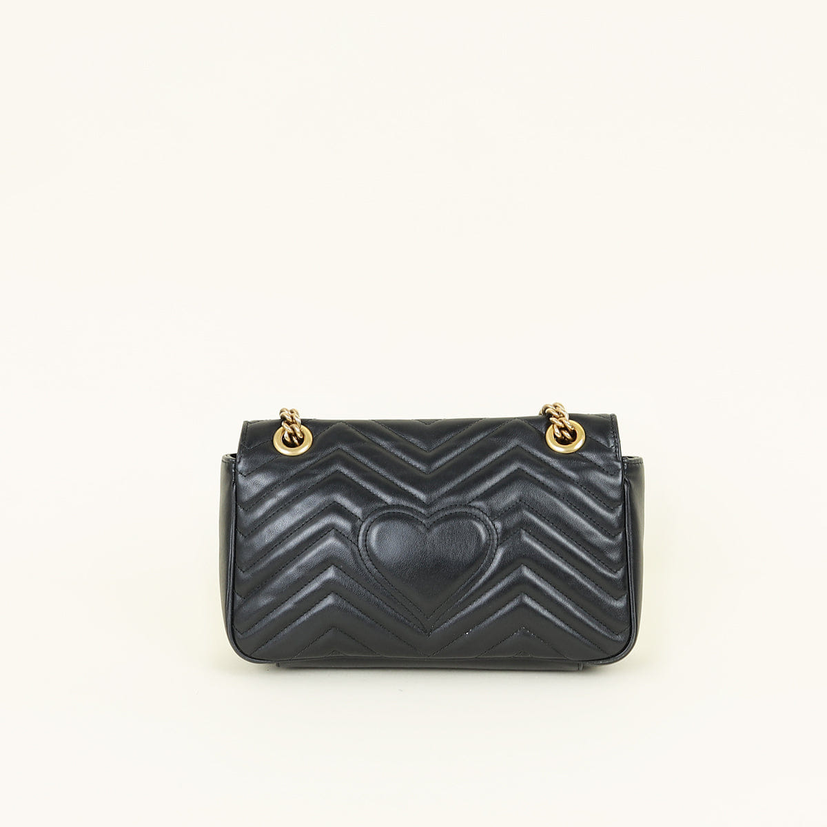 Gucci Black GG Marmont Matelasse Medium Shoulder Bag