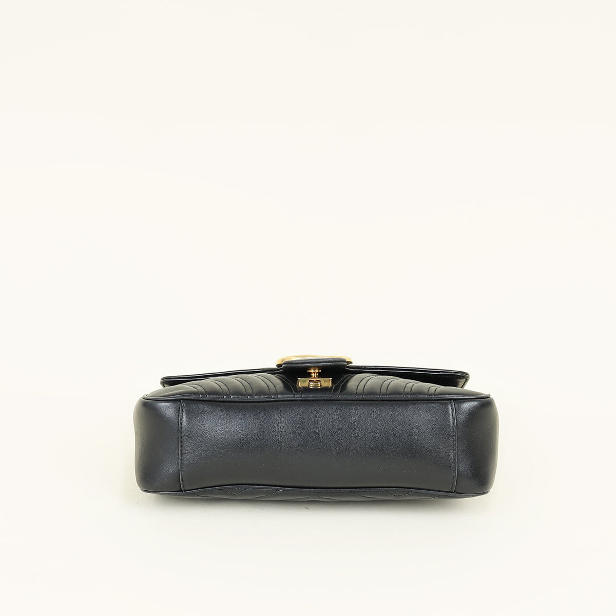 Gucci Black GG Marmont Matelasse Medium Shoulder Bag