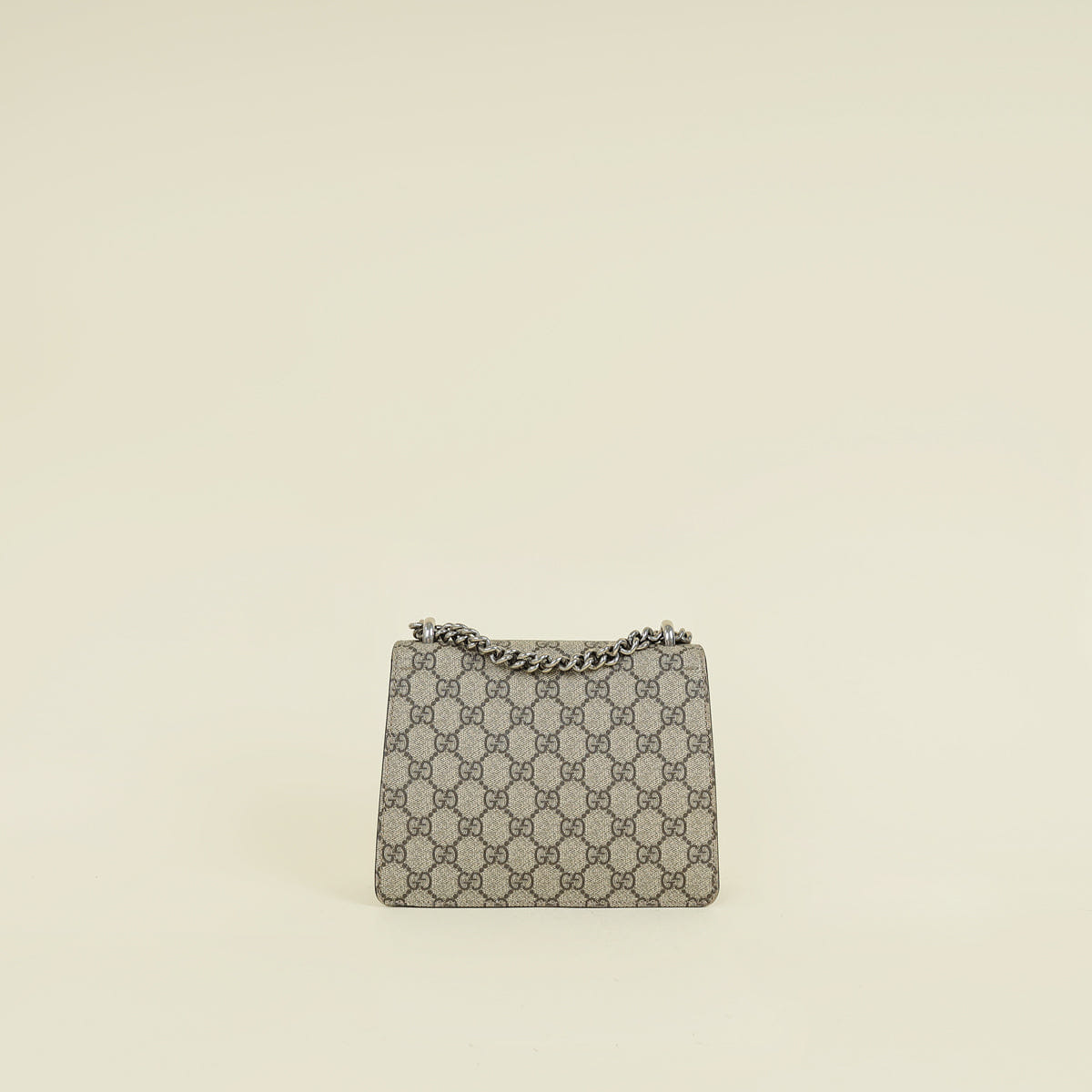 Gucci Ebony GG Supreme Dionysus Small Flap Shoulder Bag