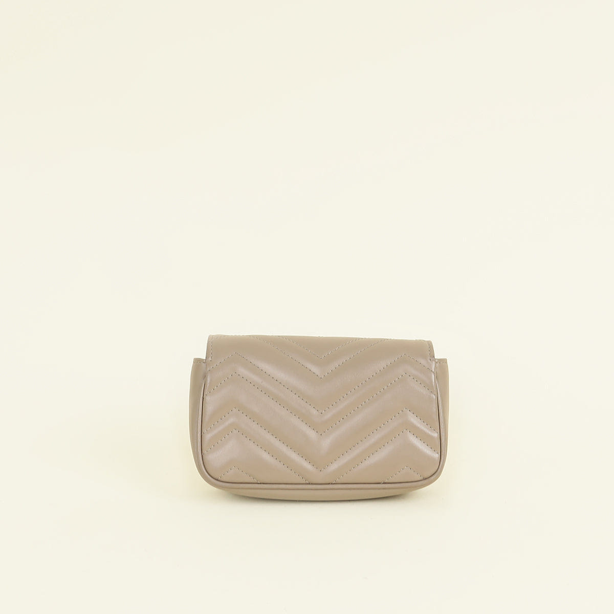Gucci Taupe GG Marmont Mini Shoulder Bag