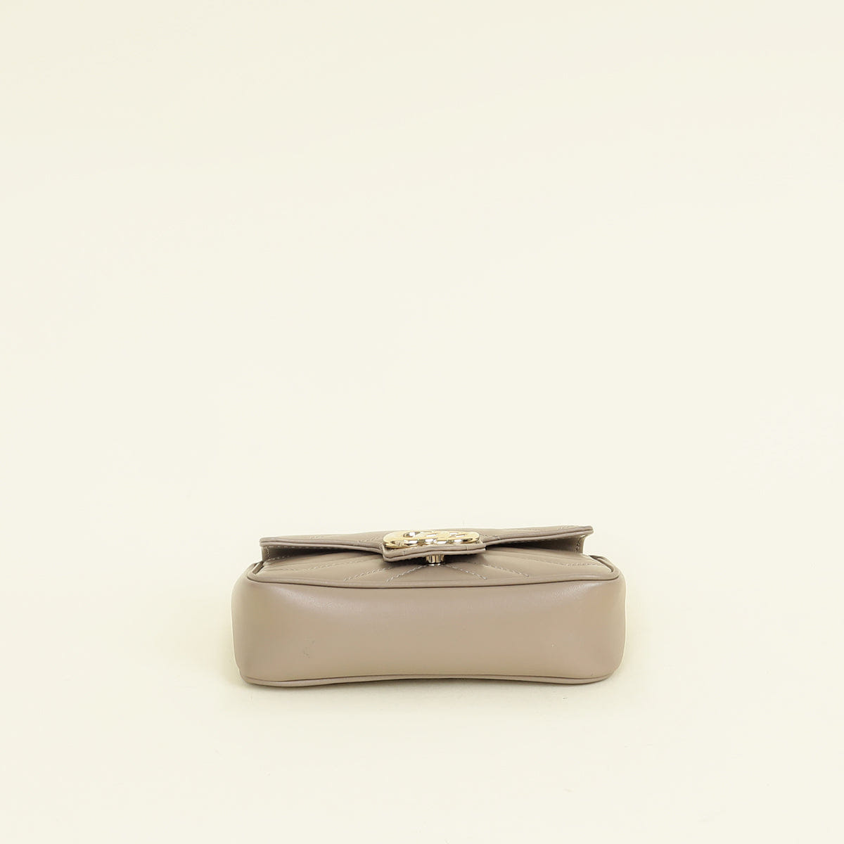 Gucci Taupe GG Marmont Mini Shoulder Bag