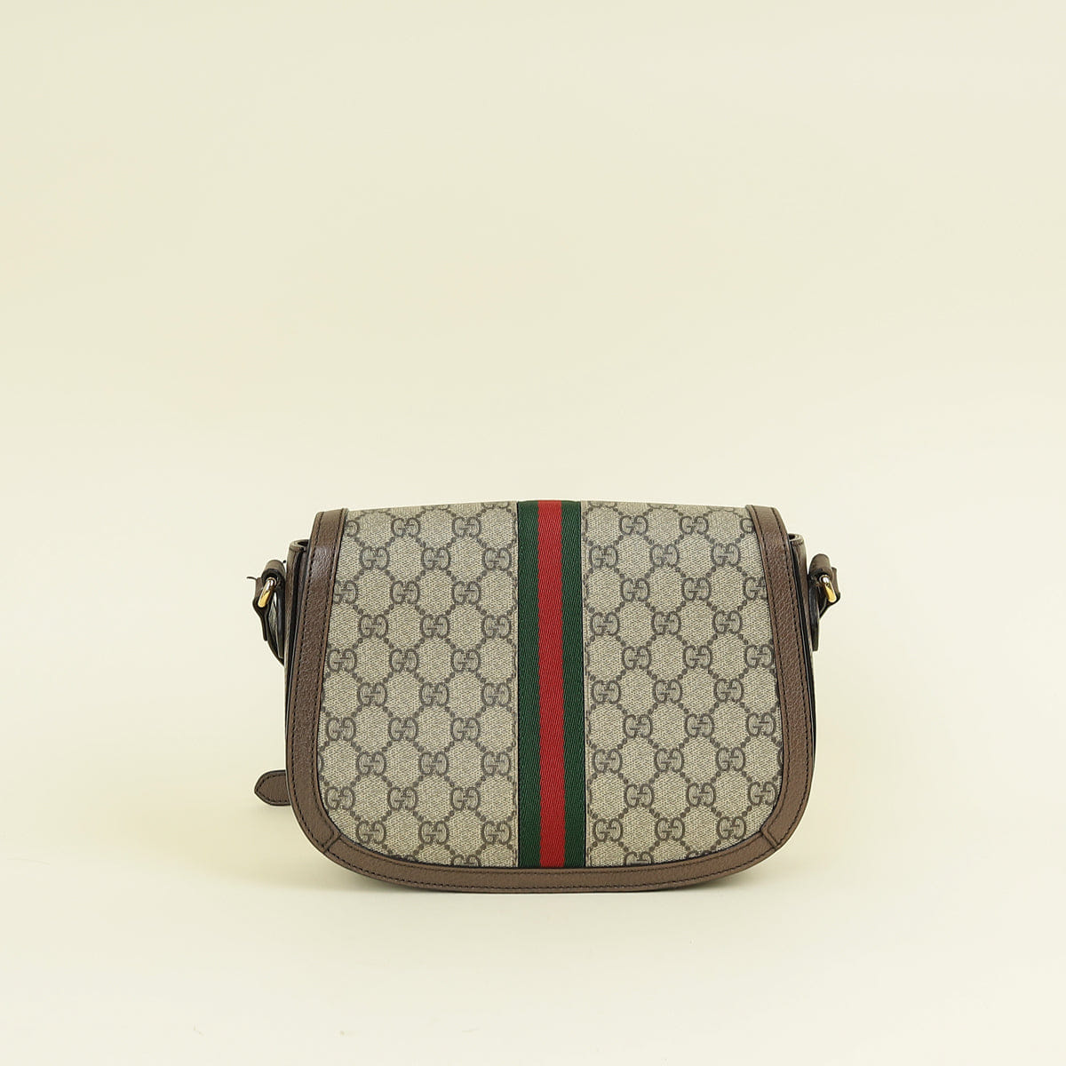 Gucci Bicolor GG Supreme Small Ophidia GG Shoulder Bag
