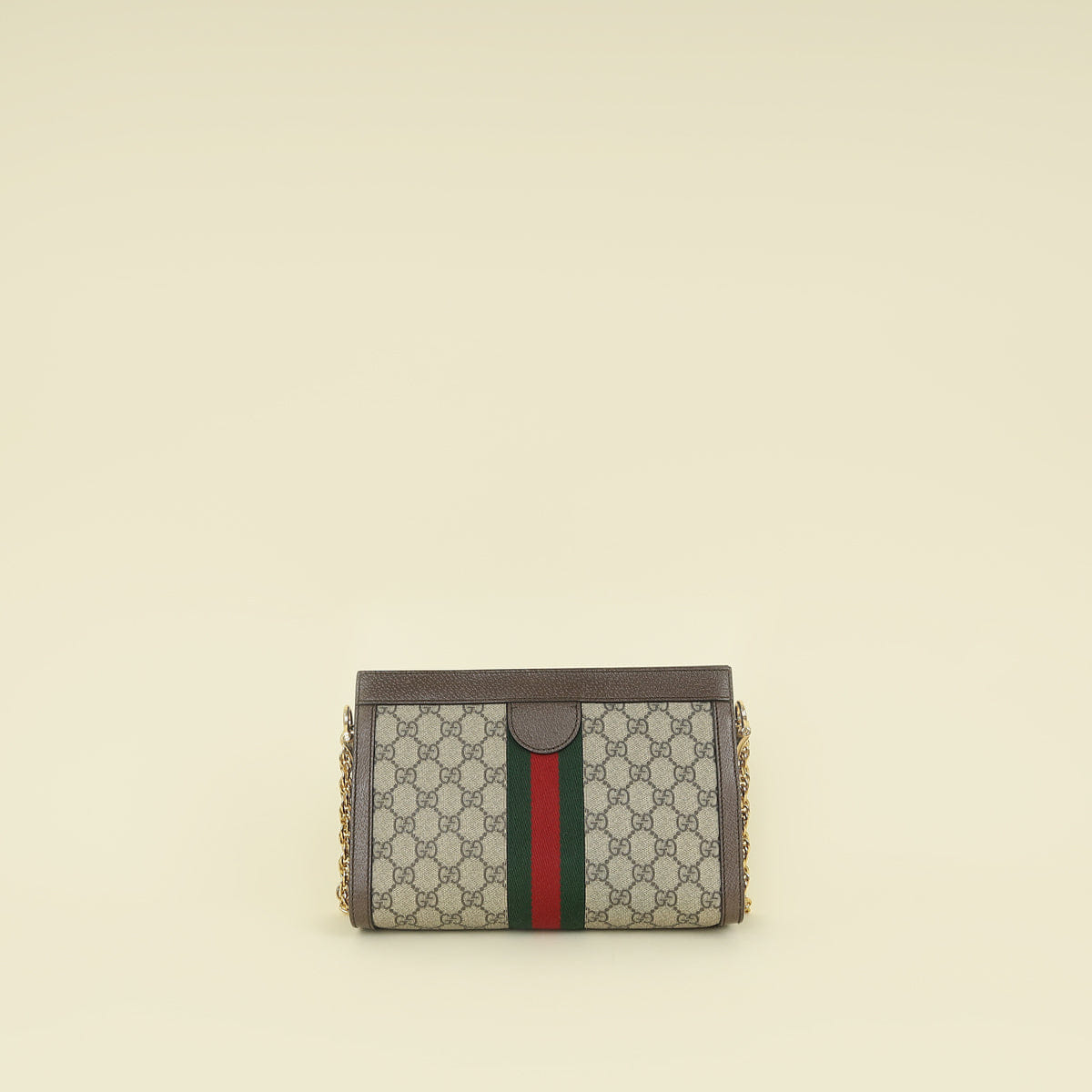 Gucci Ebony GG Supreme Ophidia Small Shoulder Bag