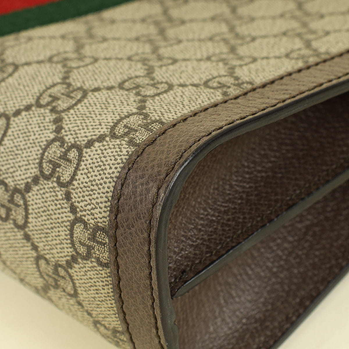 Gucci Ebony GG Supreme Ophidia Small Shoulder Bag
