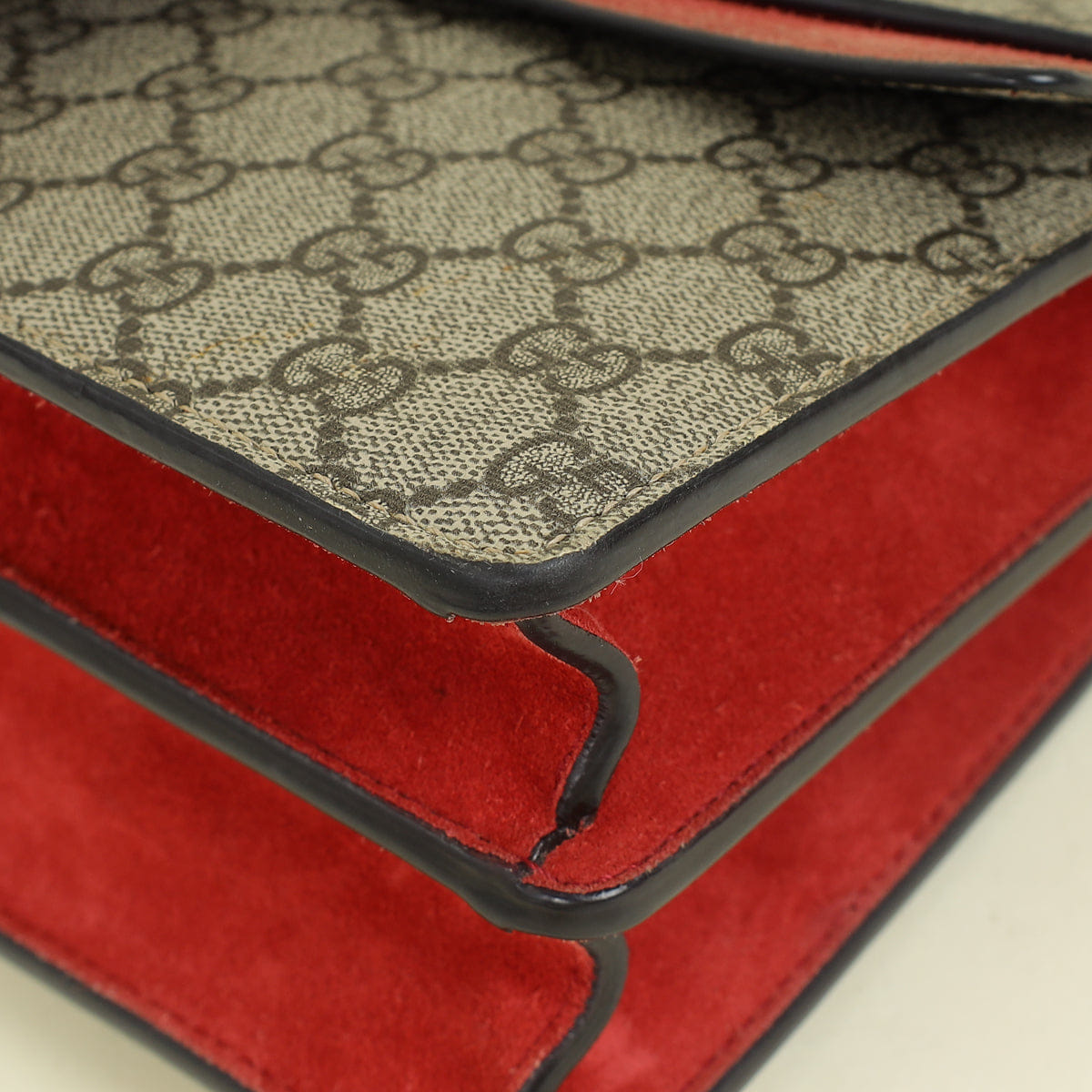 Gucci Bicolor GG Supreme Dionysus Medium Shoulder Bag