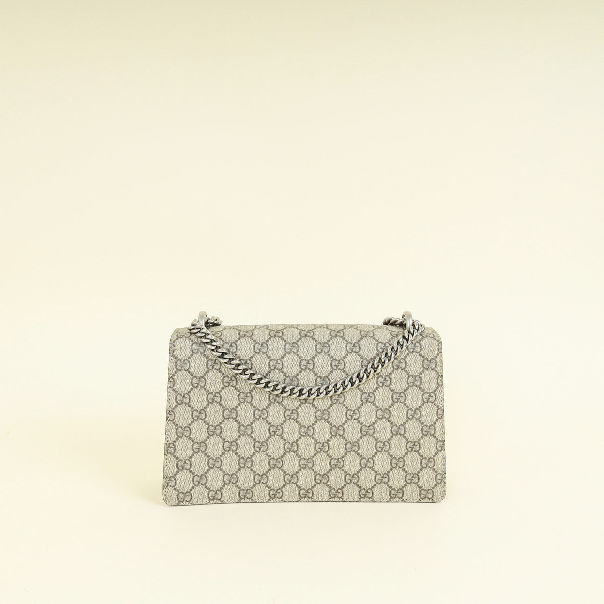 Gucci Bicolor GG Supreme Dionysus Flap Small Shoulder Bag