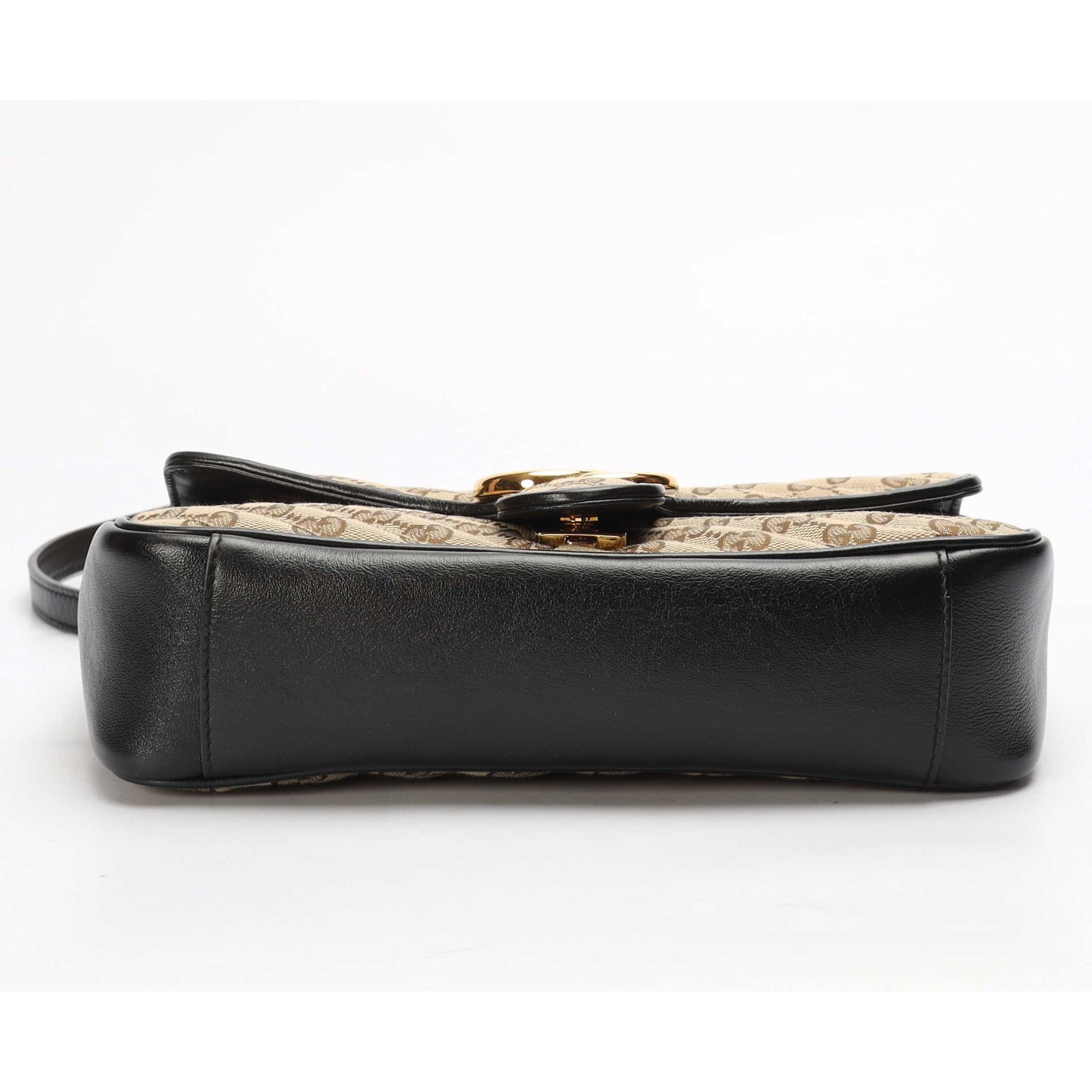 Gucci Beige GG Marmont Small Shoulder Bag