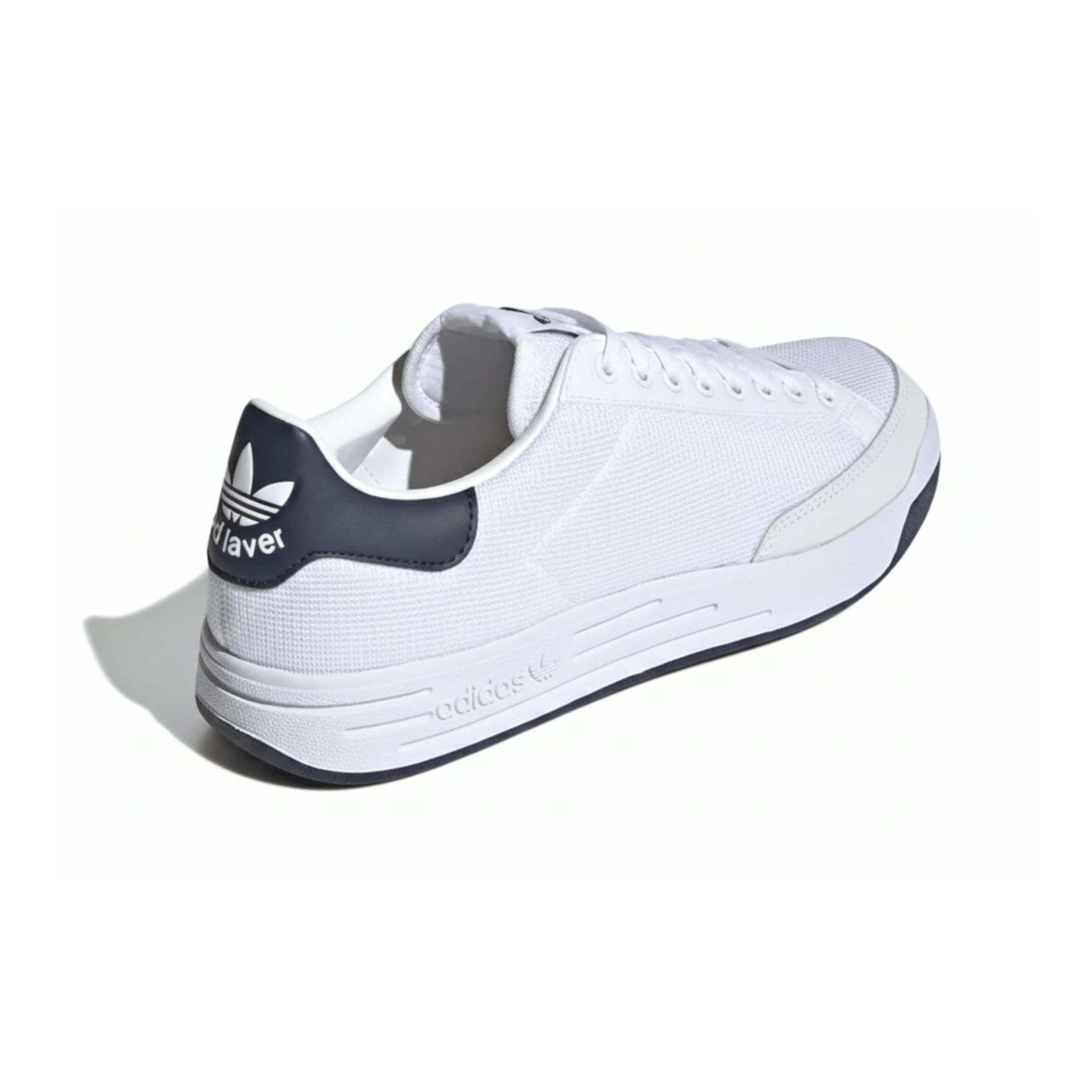 adidas Men's Rod Laver White/Collegiate Navy