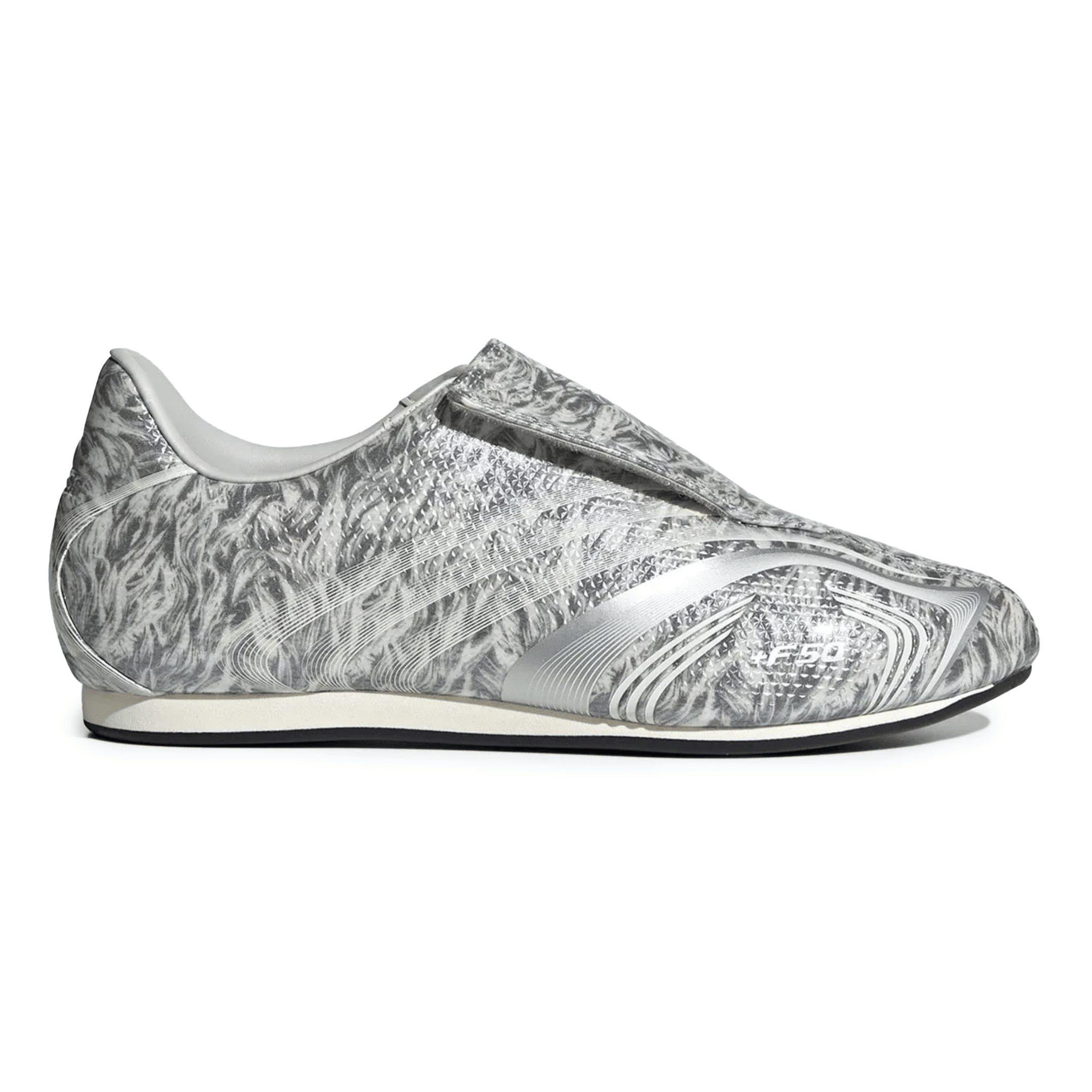 adidas Women's Taekwondo F50 Snow Leopard Silver Metallic/Grey 1/Grey 3
