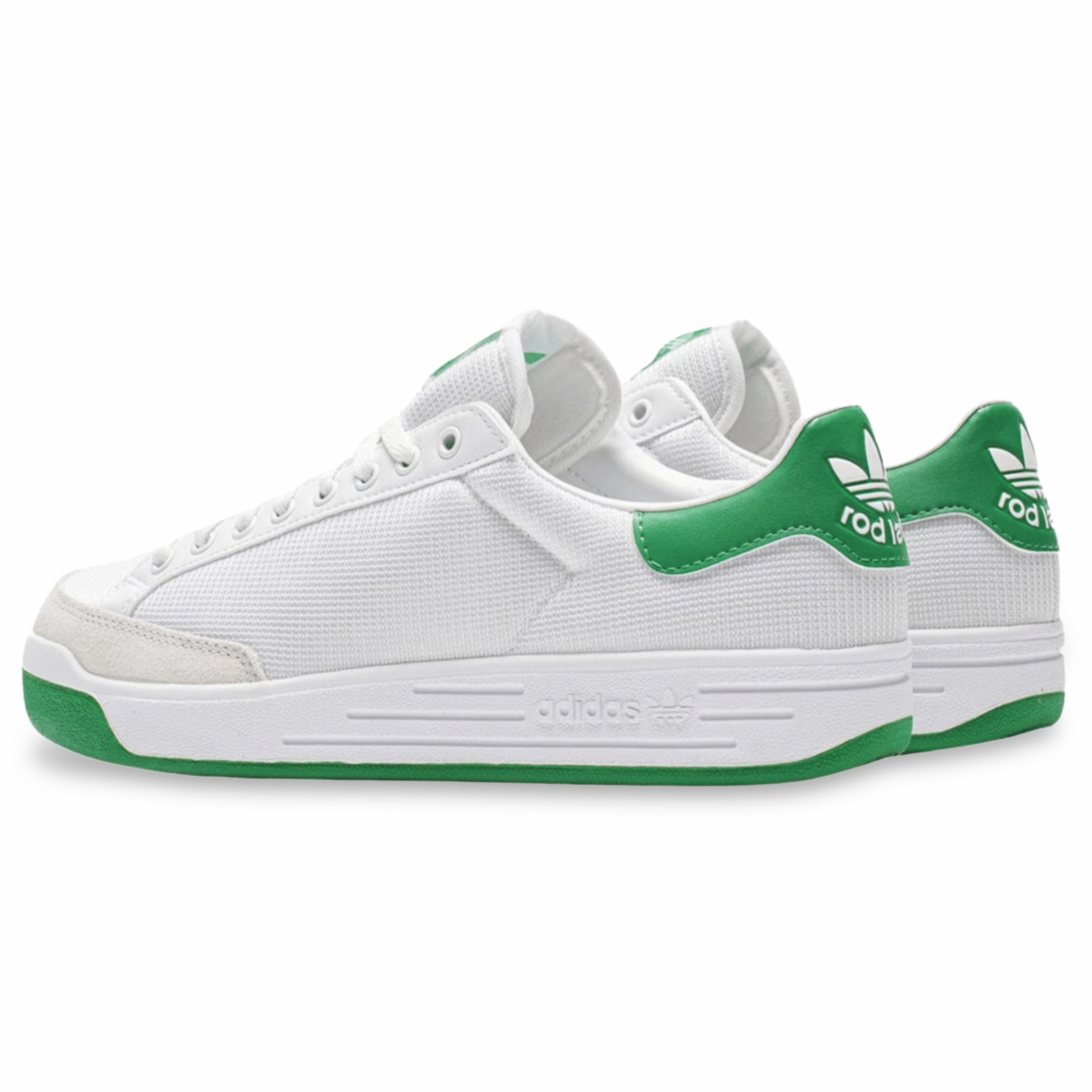 adidas Men's Rod Laver Running White/Fairway Green