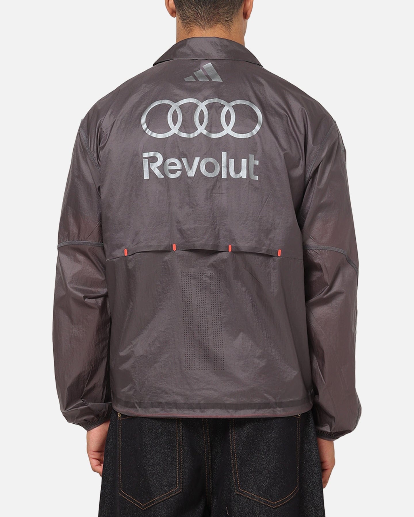 adidas Audi Revolut F1 Team Driver Paddock Jacket Grey