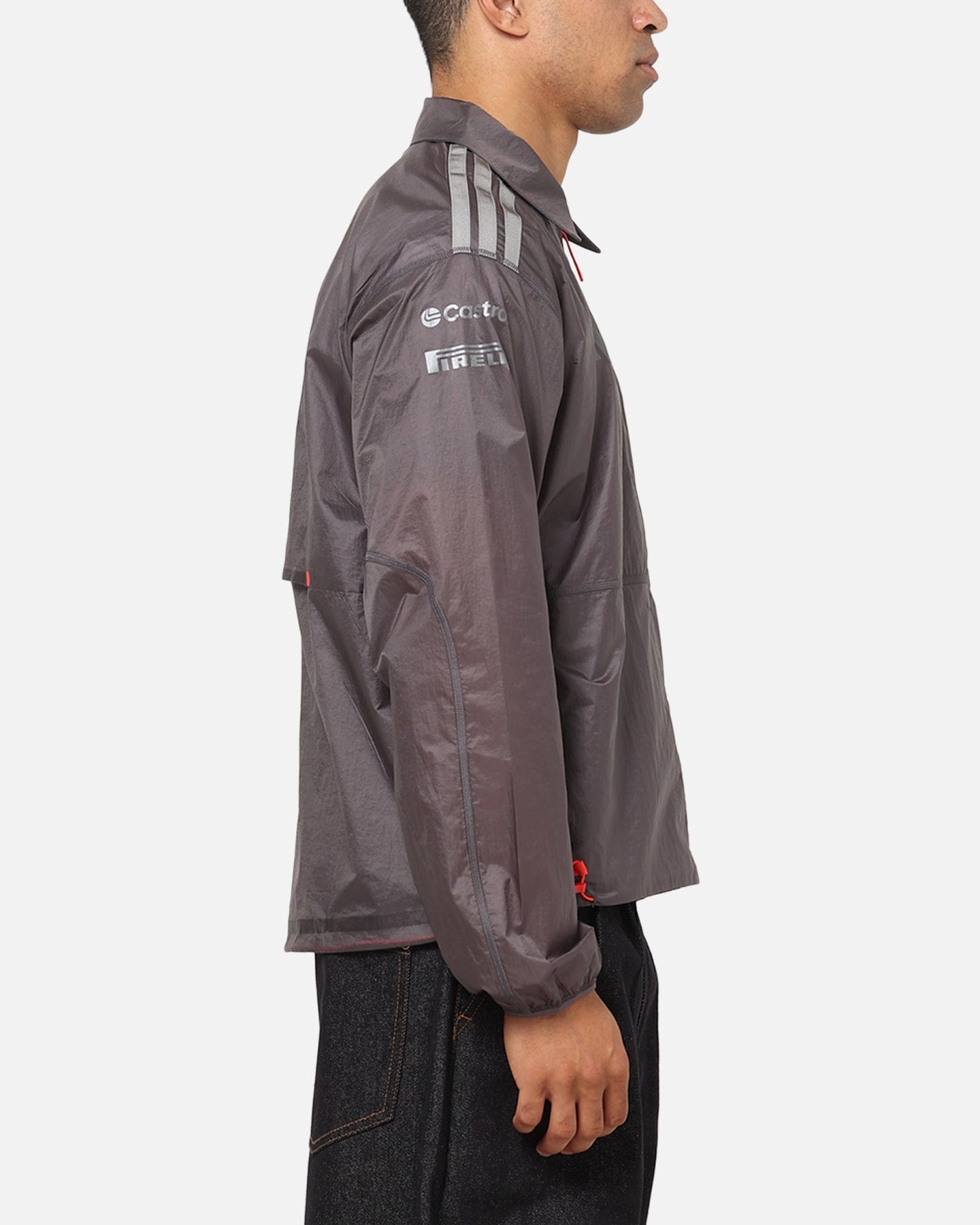 adidas Audi Revolut F1 Team Driver Paddock Jacket Grey