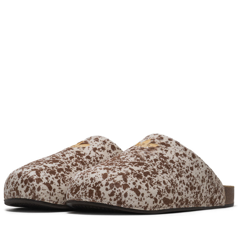 adidas Adimule Cow Print - Off White/Preloved Brown