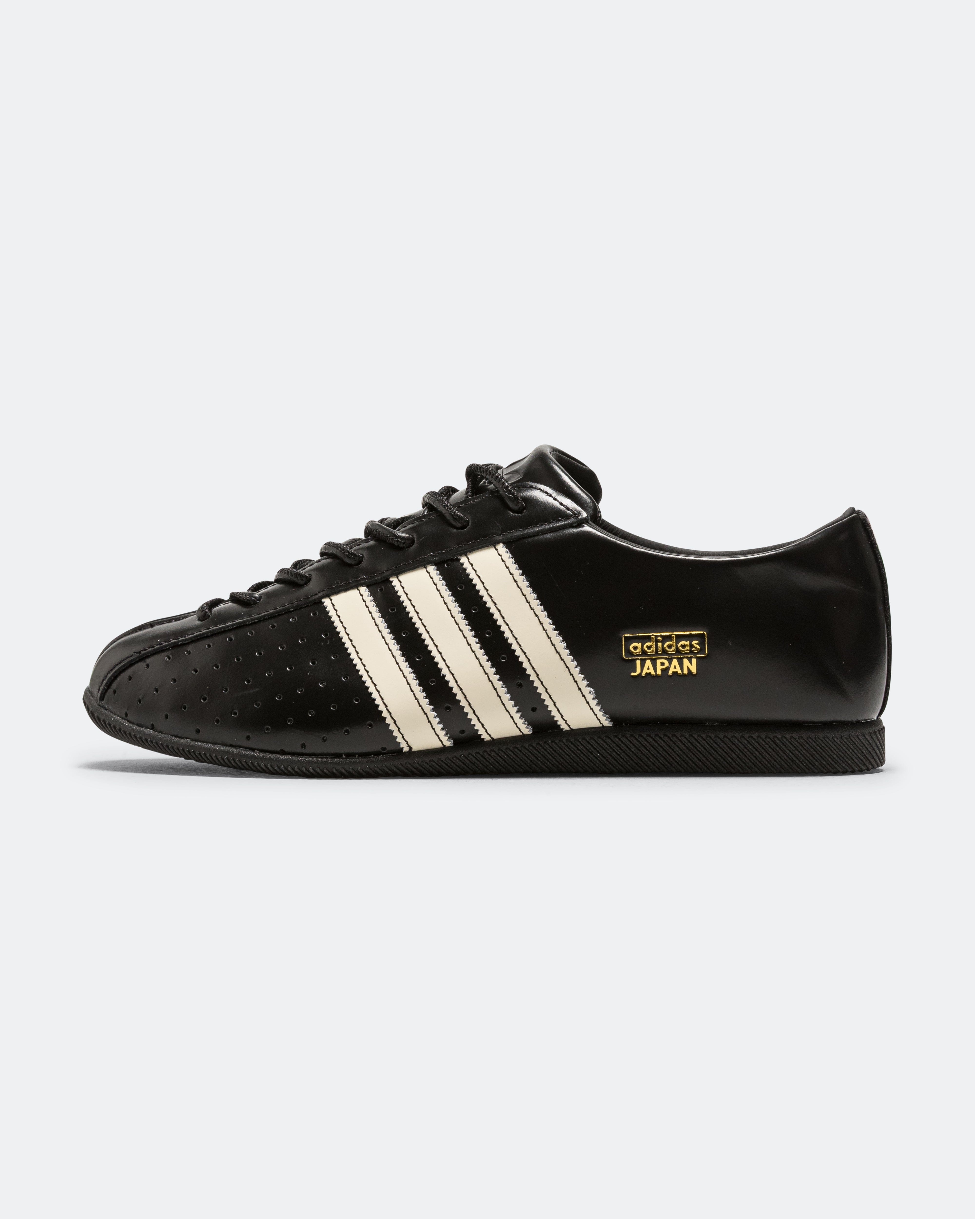 adidas Womens Japan Lux - Core Black/Cream White - Gold Metallic