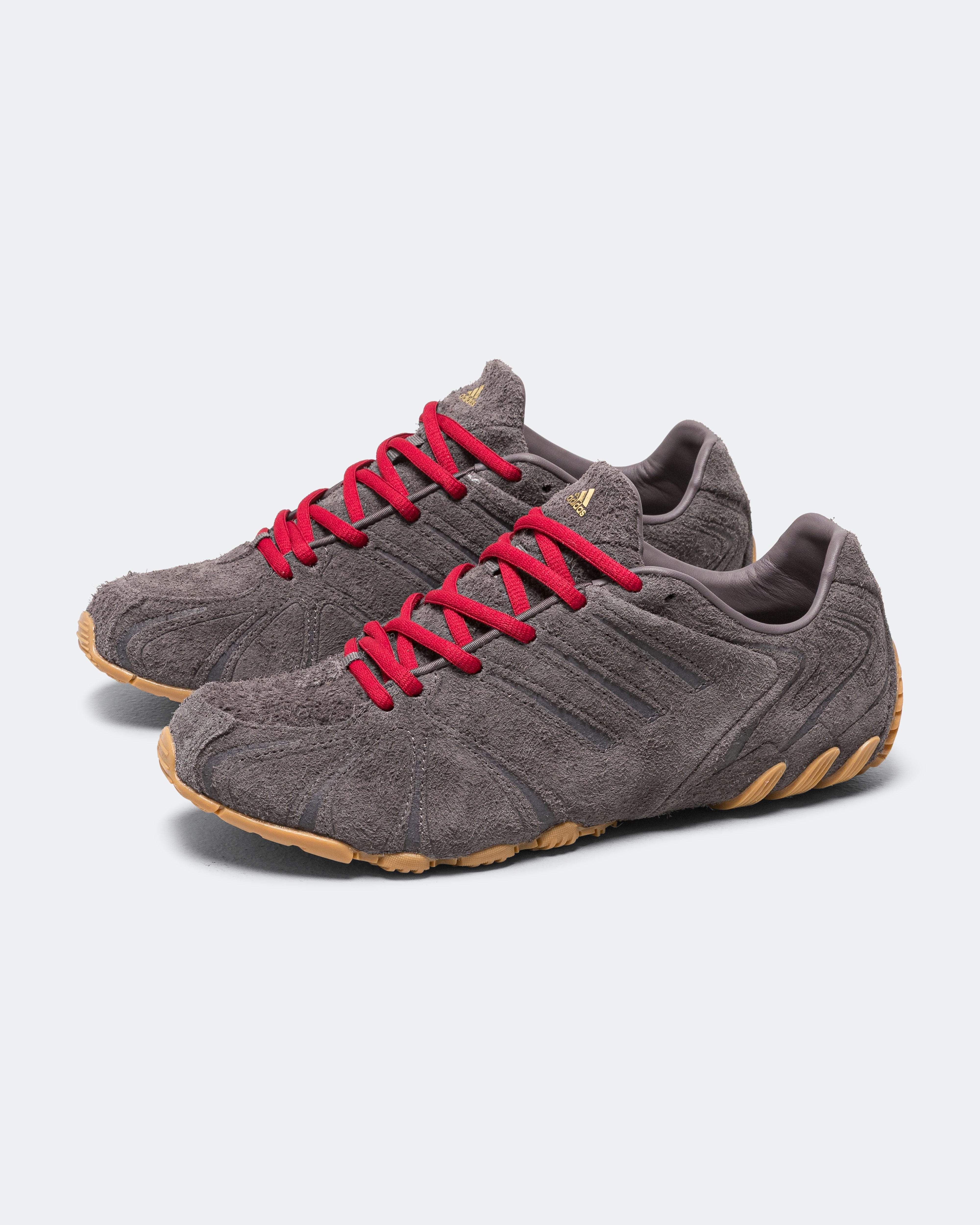 adidas Womens Ghost Sprint - Grey Strata/Grey Strata - Team Victory Red