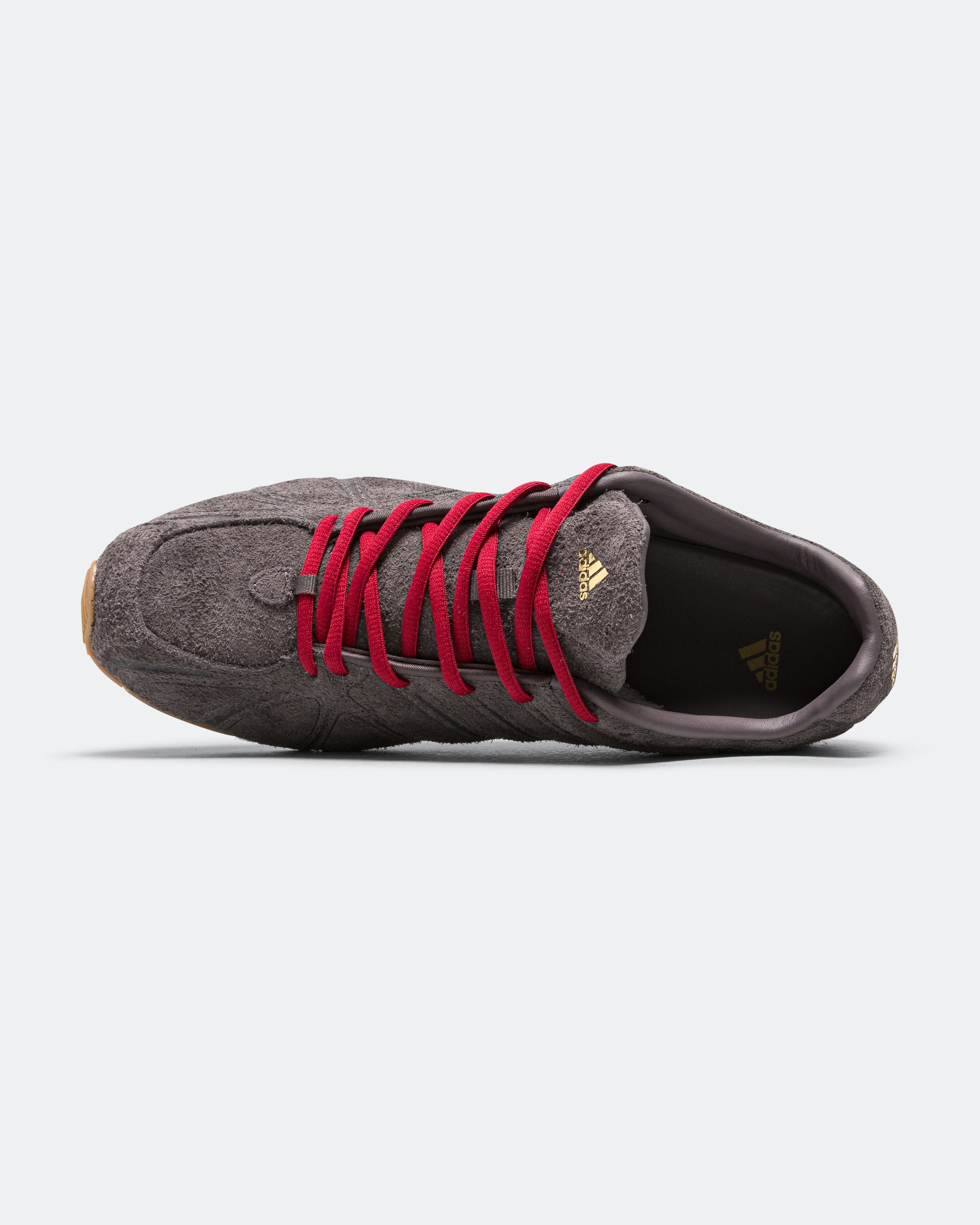 adidas Womens Ghost Sprint - Grey Strata/Grey Strata - Team Victory Red