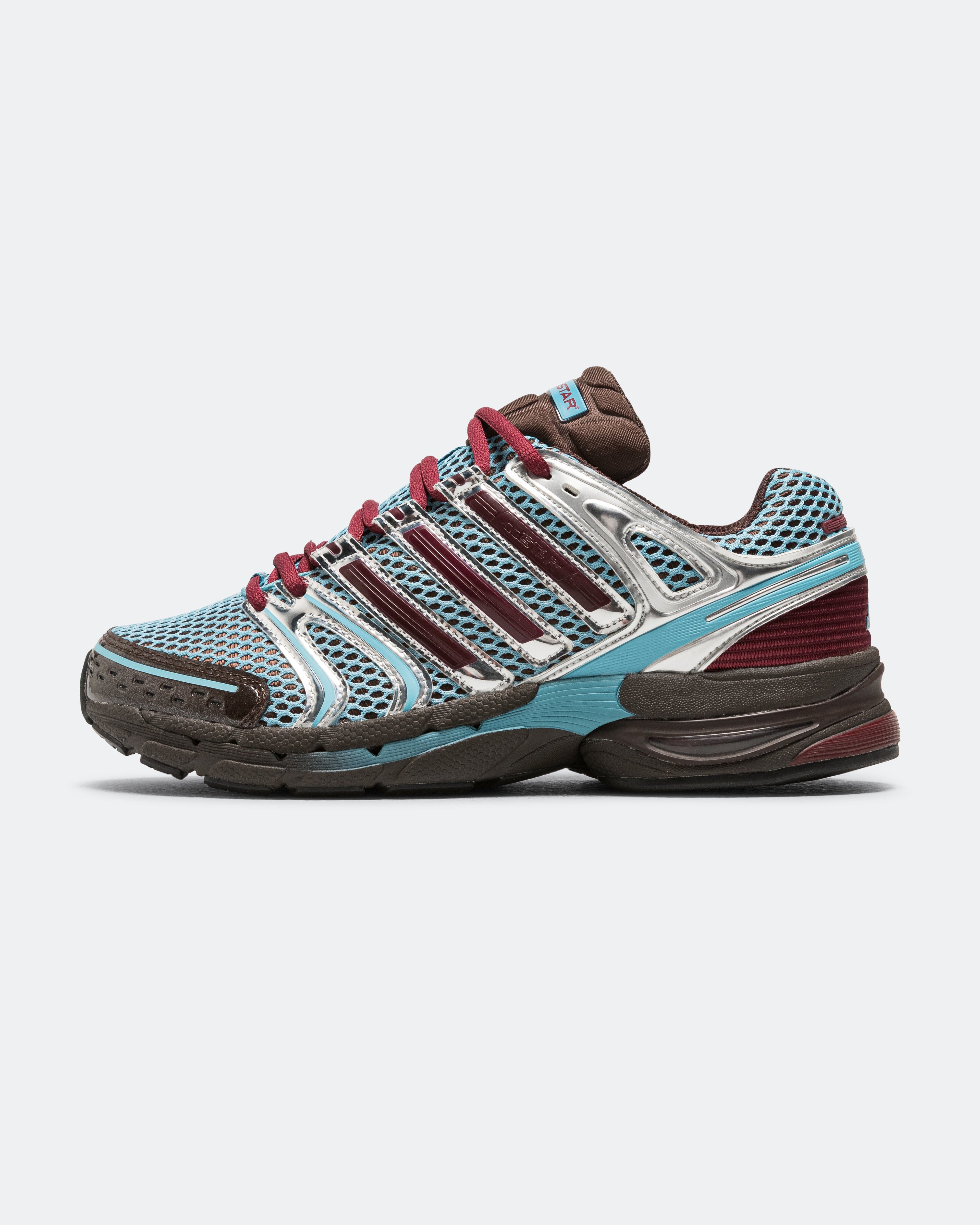 adidas Womens Adistar Control 5 - Preloved Blue/Dark Brown - Grey Five