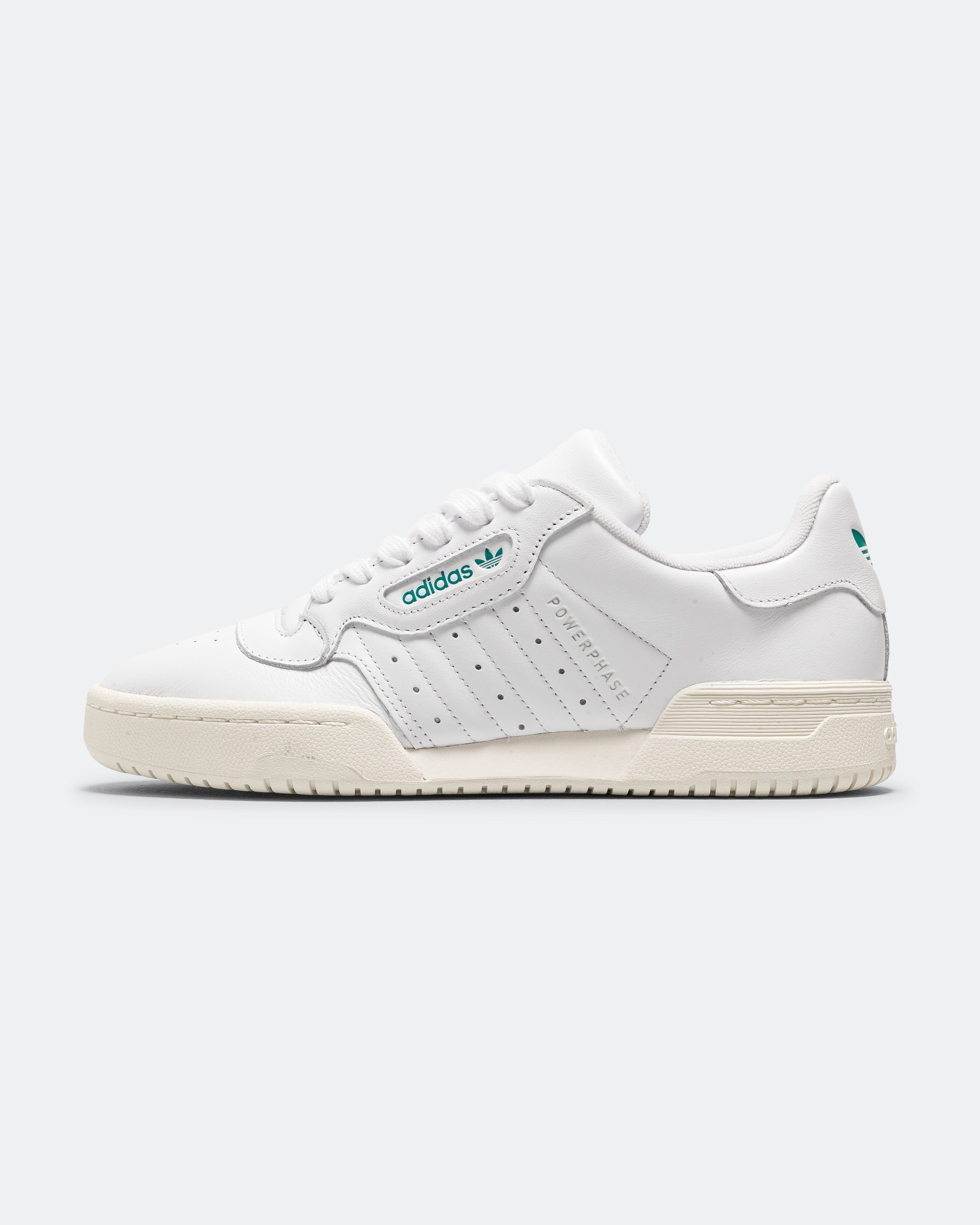 adidas Powerphase - Footwear White/Green/Off White
