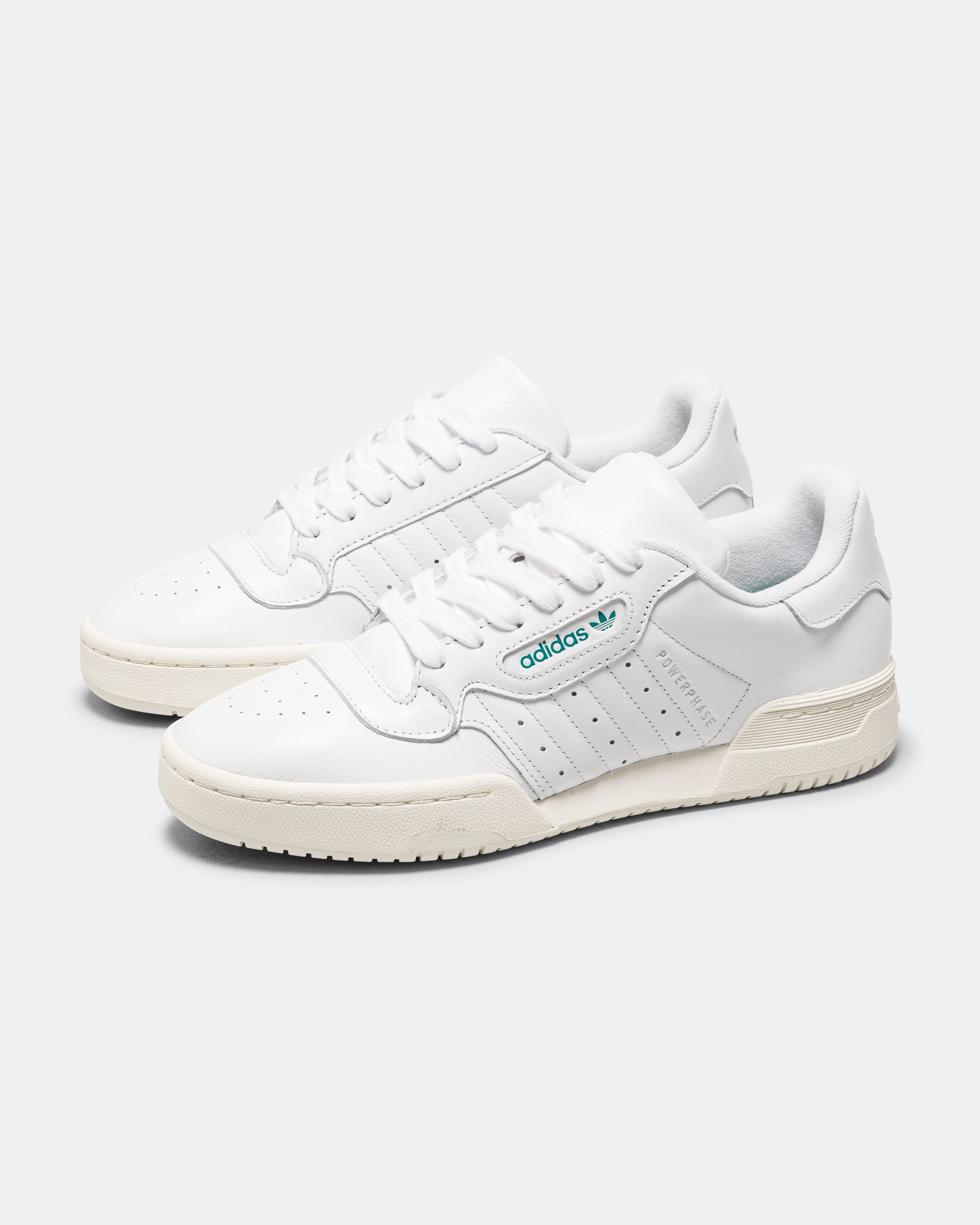 adidas Powerphase - Footwear White/Green/Off White