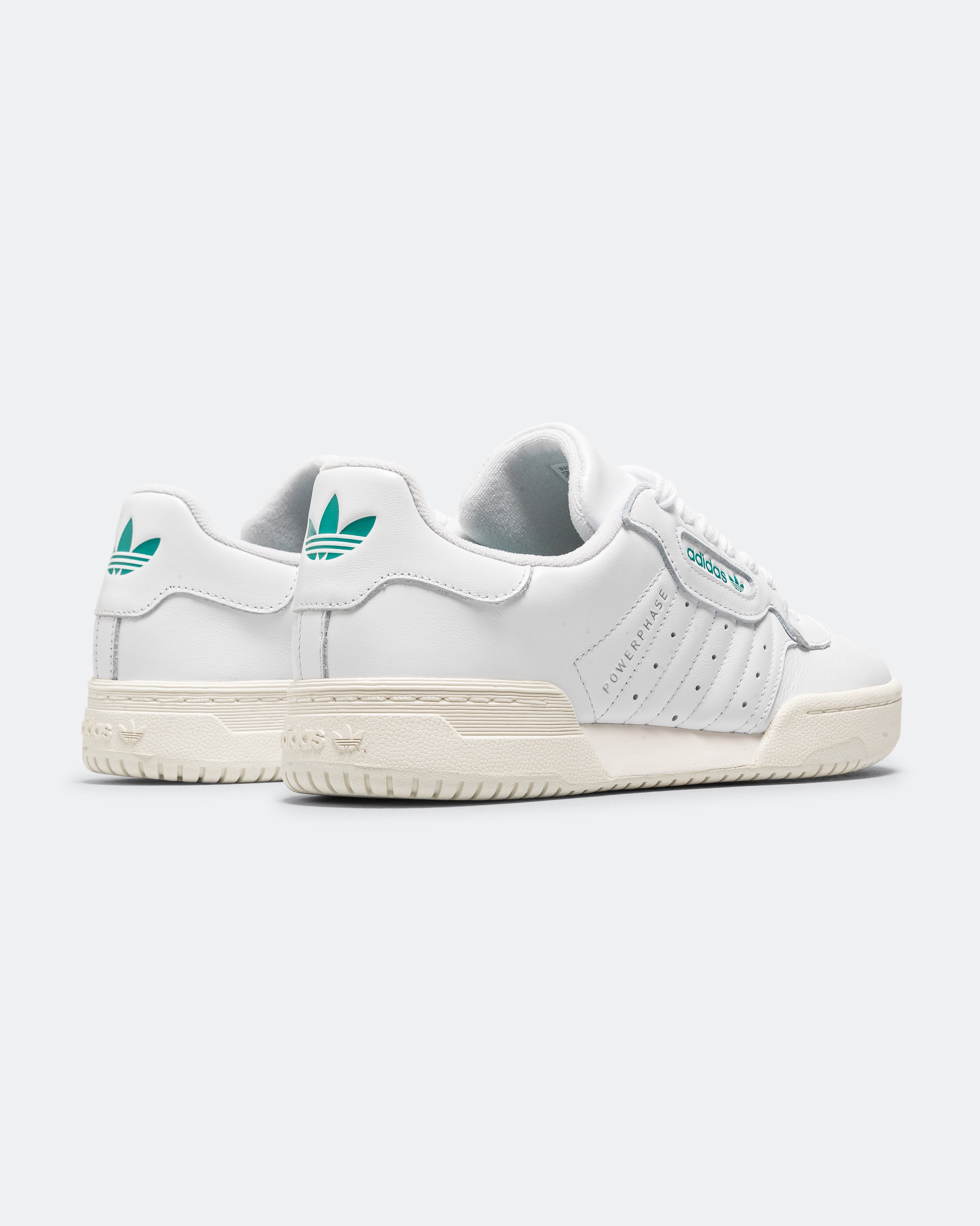 adidas Powerphase - Footwear White/Green/Off White